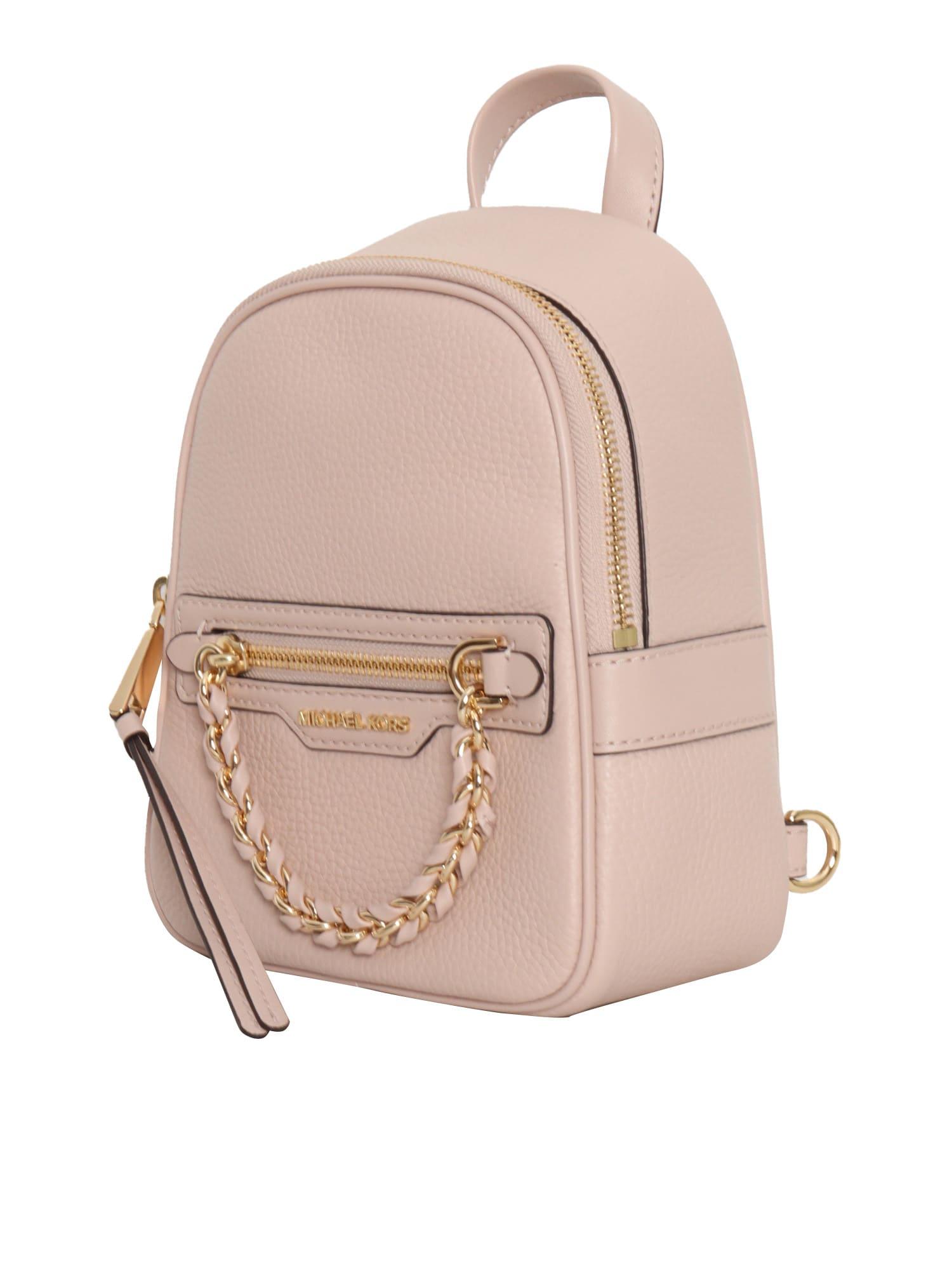 Micheal kors 2024 pink backpack