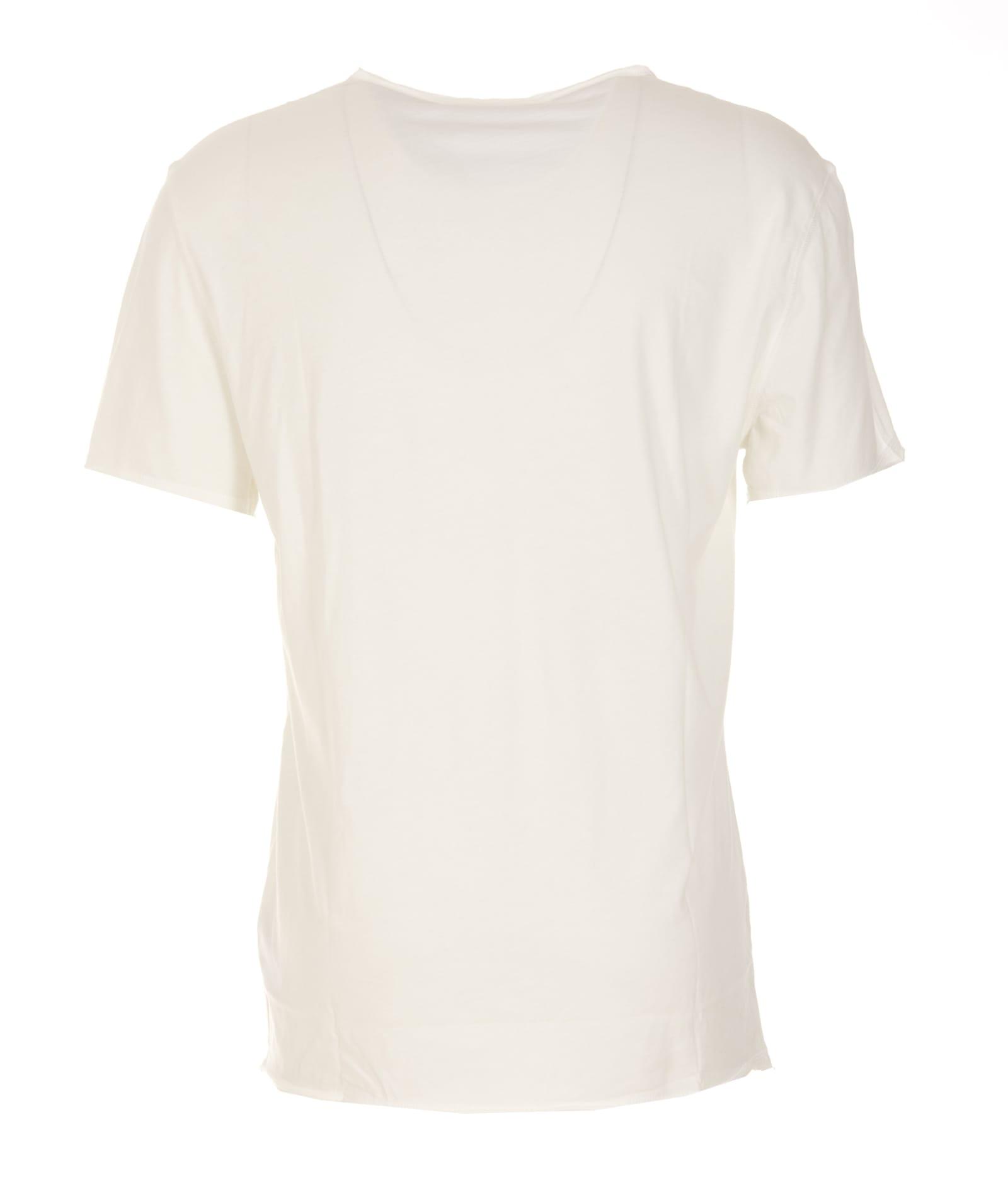 Zadig & Voltaire Monastir T-shirt in White for Men | Lyst