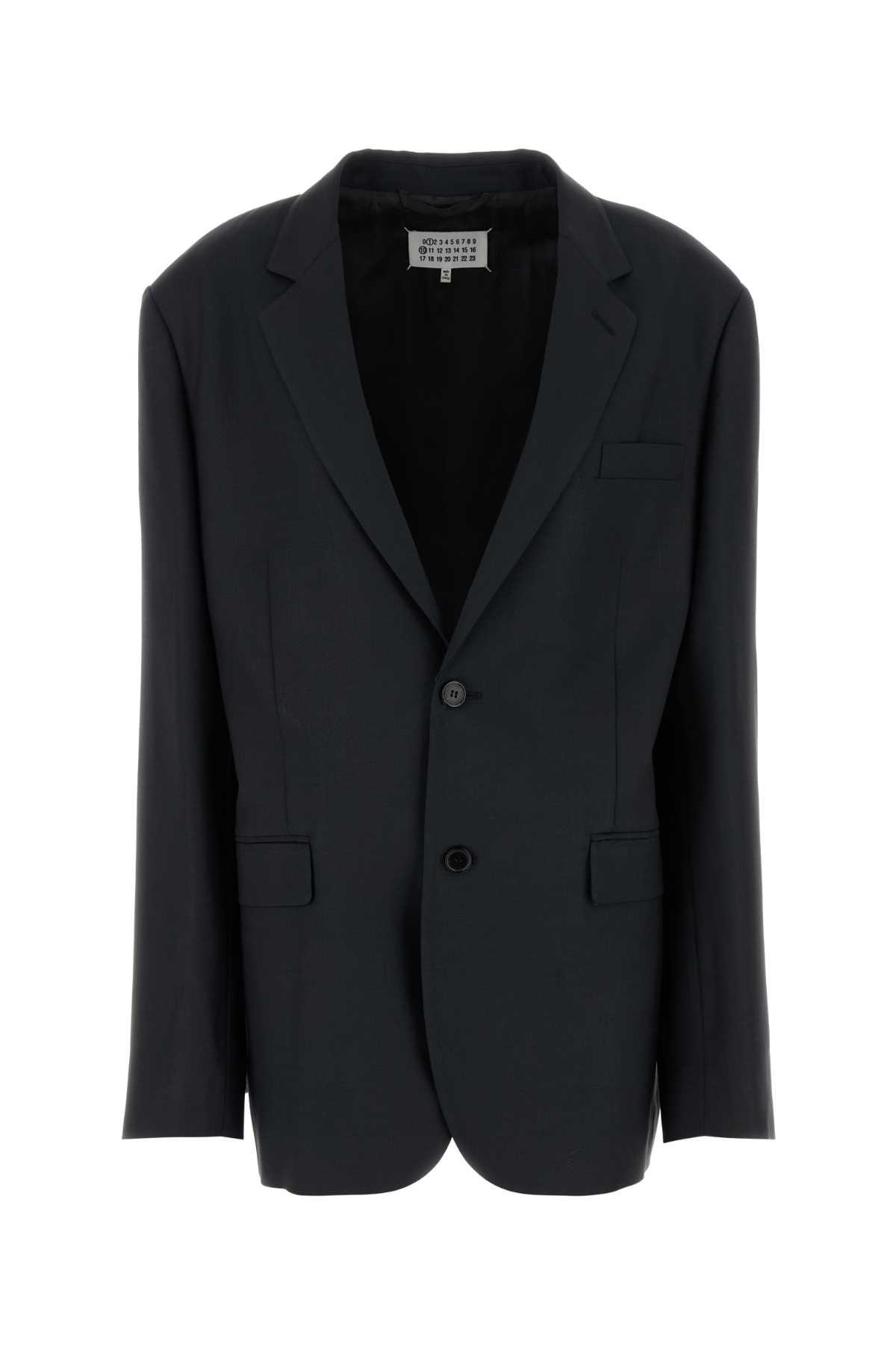 ジャケット MAISON MARGIELA BLACK MOHAIR BLEND OVERSIZE BLAZER Maison Margiela Black Mohair Blend Oversize Blazer | Lyst