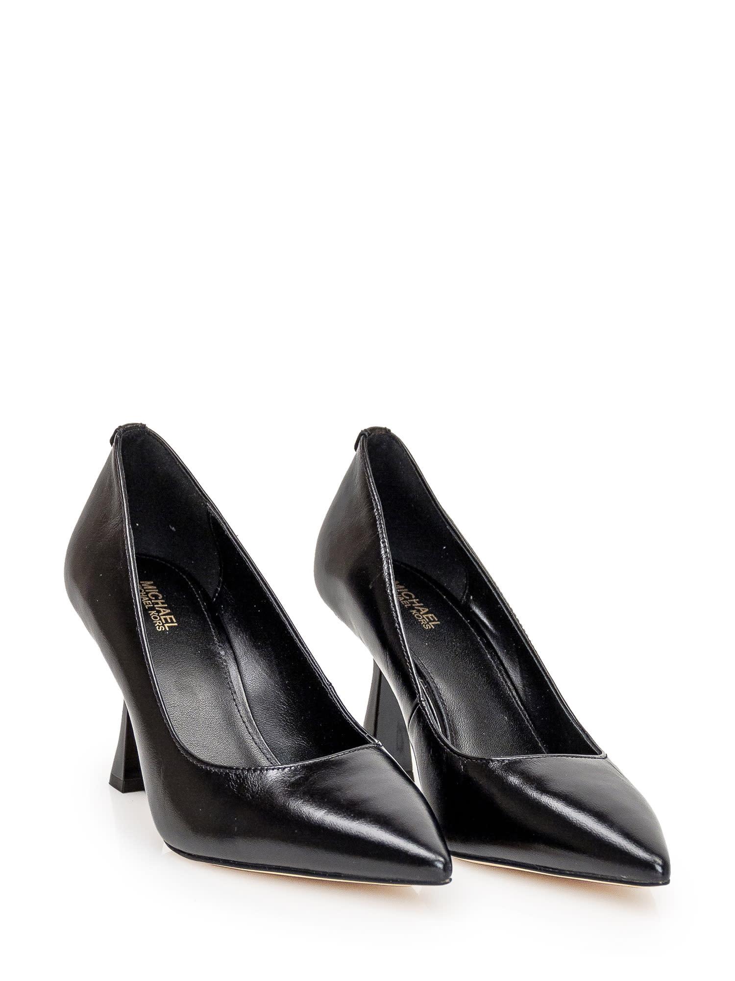 Michael Kors Clara Mid Pump Heeled Shoes in Black Lyst
