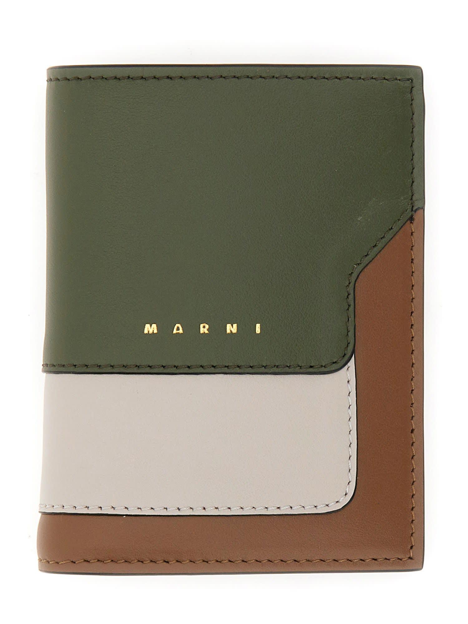 Marni Saffiano Leather bi-fold Wallet - Farfetch