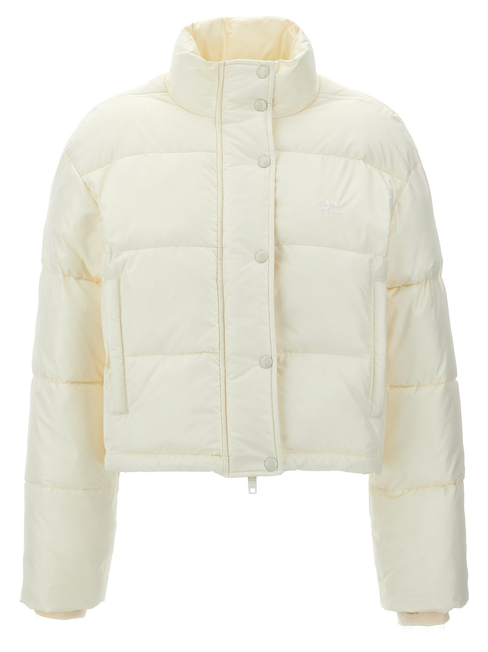 ダウンジャケット・コート Courreges 'AC' cropped down jacket 323CMA106PL01129999_10.jpg