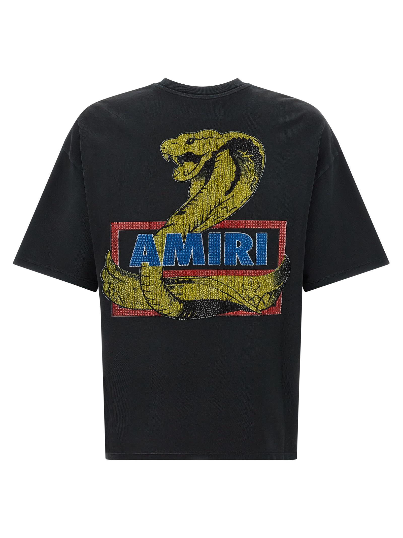 AMIRI スネーク クリスタル Tシャツ Amiri Short sleeve t-shirts for Men | Online Sale up to 38