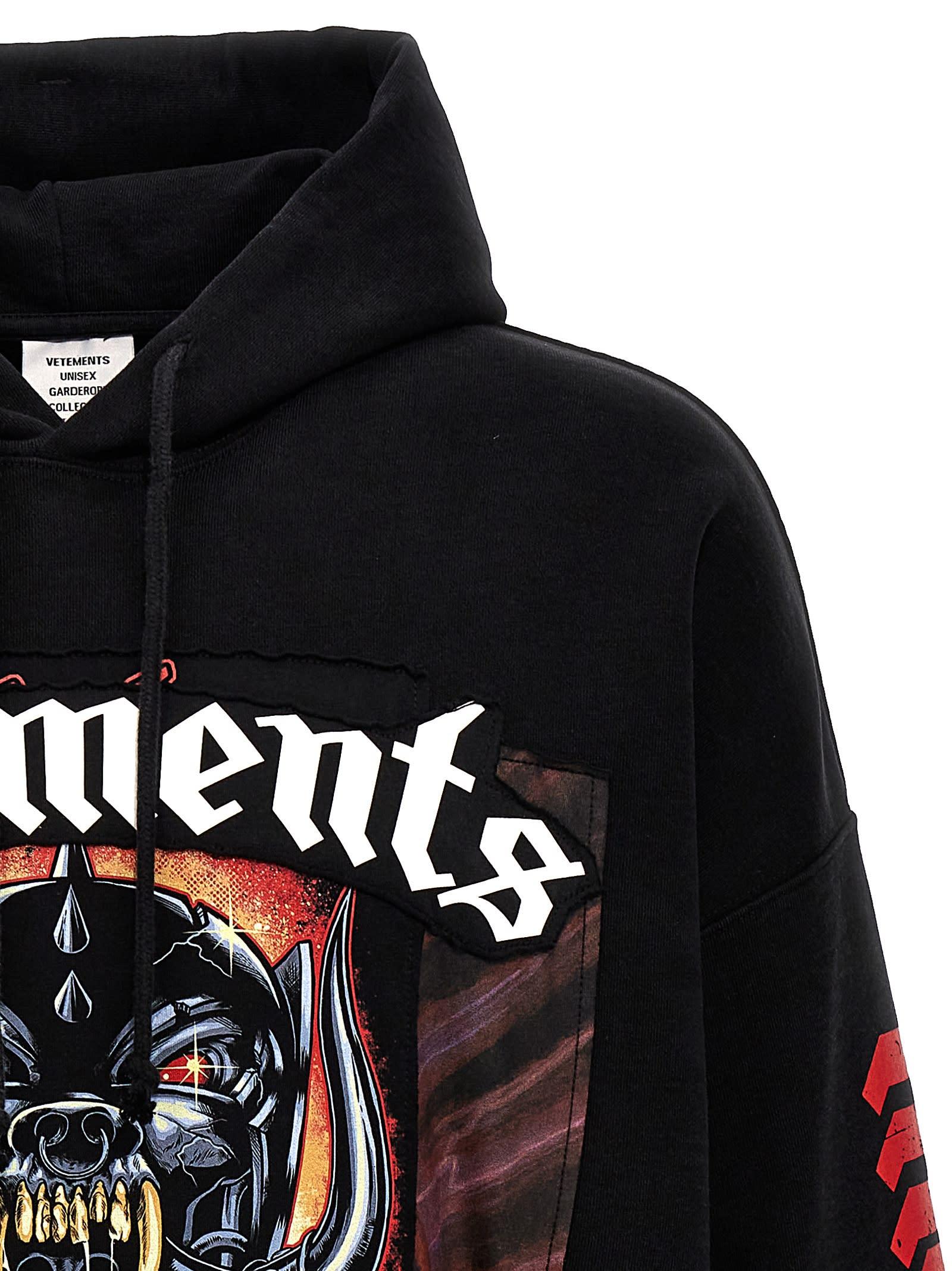 Vetements Motorhead Sweatshirt in Black | Lyst