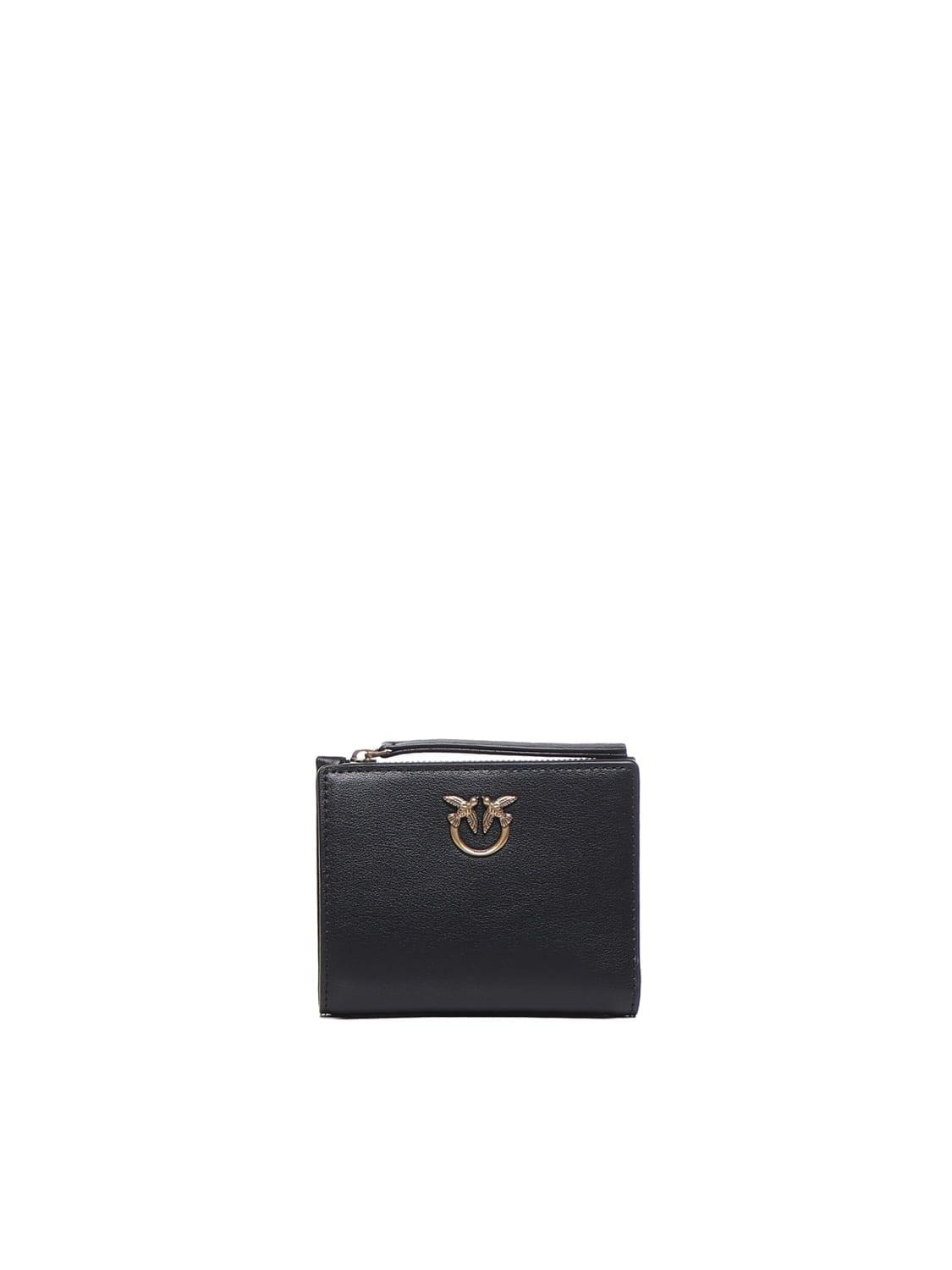 Pinko Logo Wallet in White | Lyst