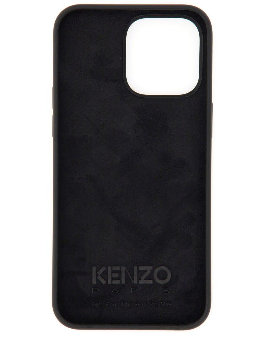KENZO Iphone 15 Pro Max Cover in Black for Men | Lyst