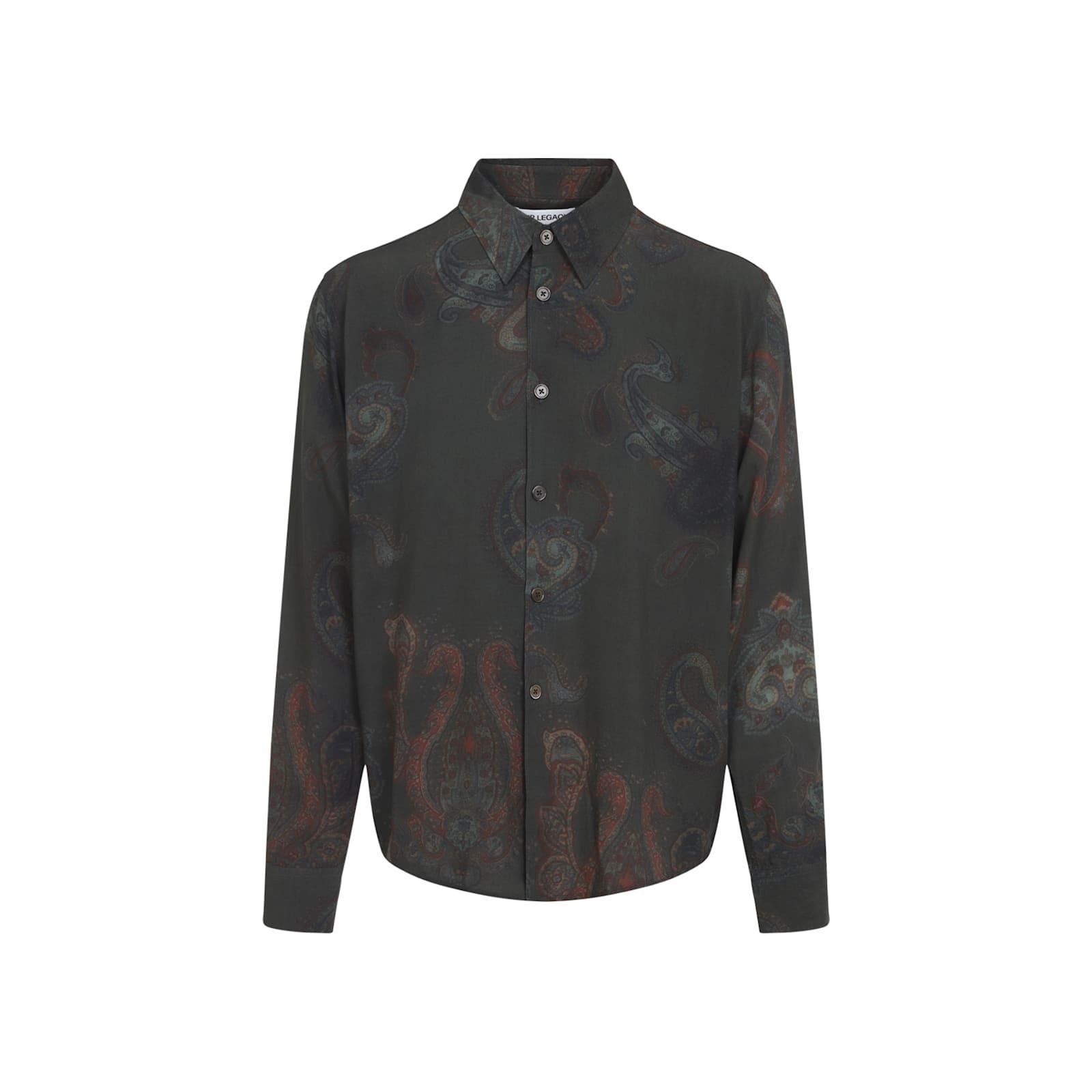 Our Legacy Beyond Shirt, Paisley Print in Gray for Men | Lyst