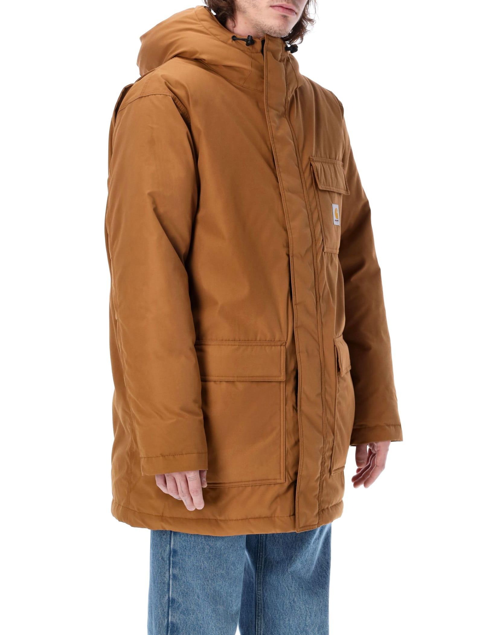 Carhartt Siberian Cold Parka in Brown for Men | Lyst