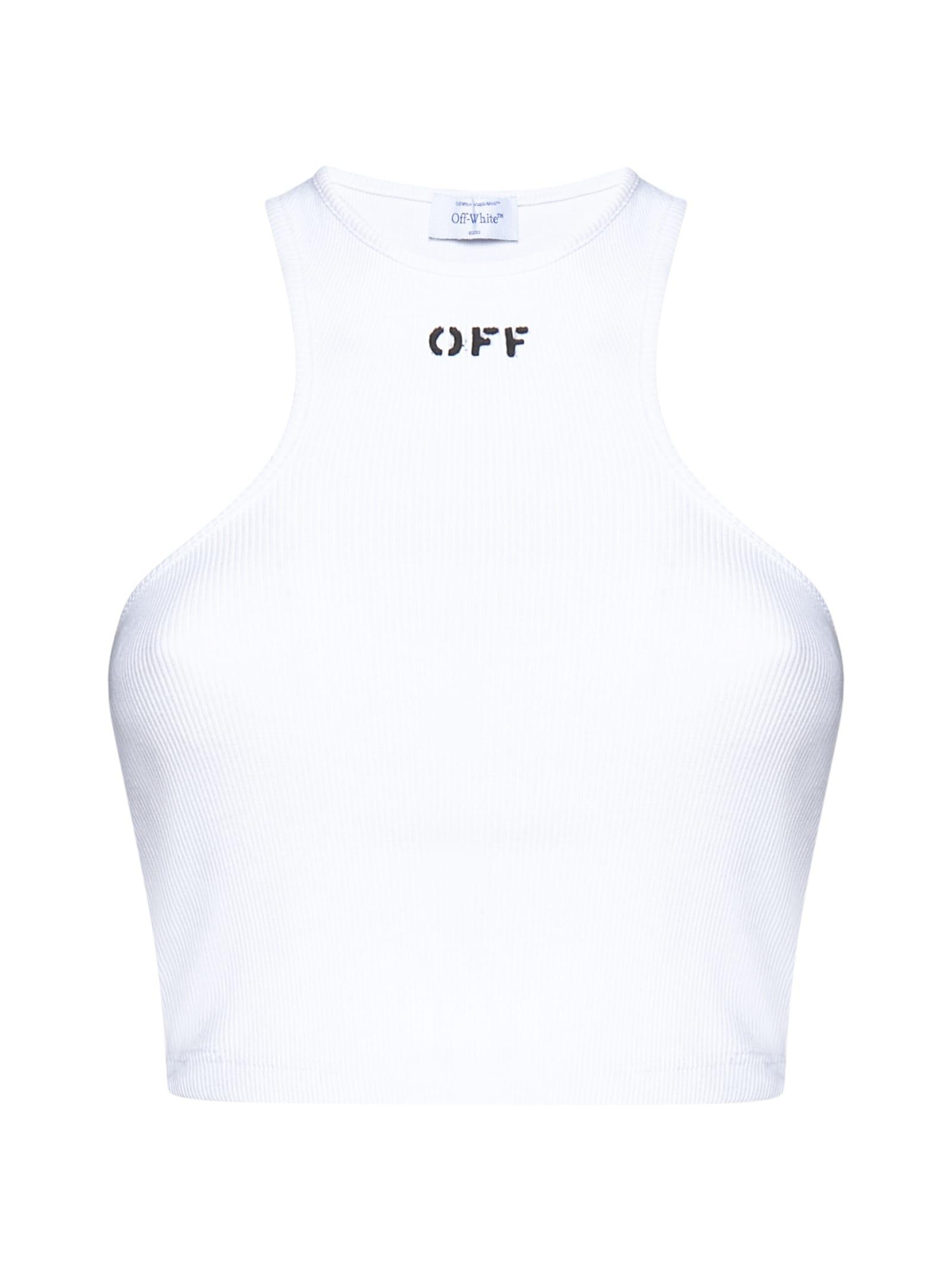 Off-White c/o Virgil Abloh Off Top in White | Lyst