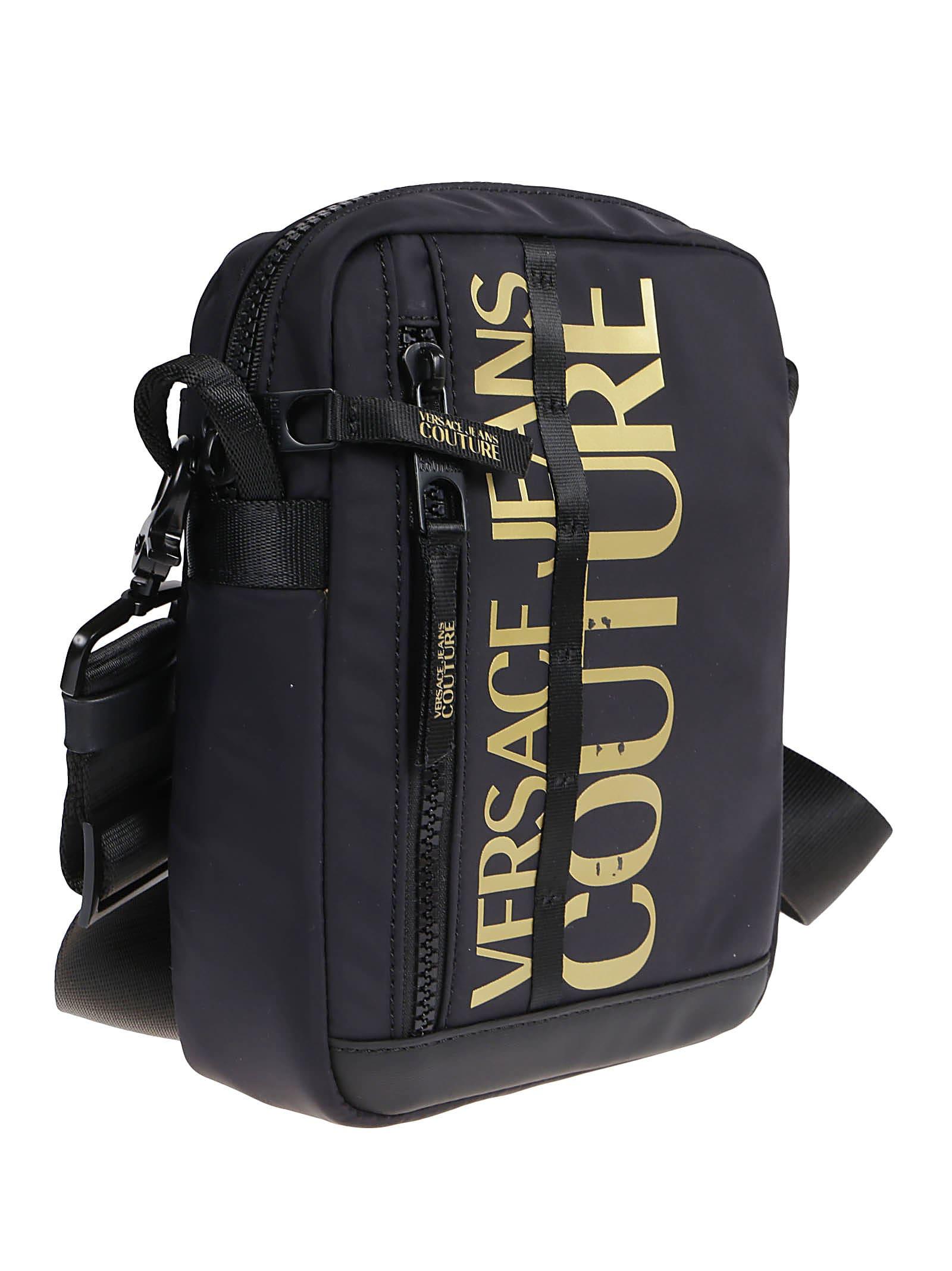 Versace Jeans Couture Range Logo Couture Sketch 7 Messenger Bag in Black  for Men | Lyst
