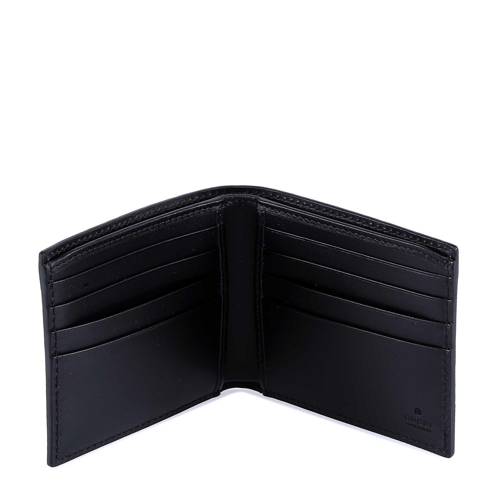 Gucci King Snake GG Supreme Wallet in Blue for Men | Lyst