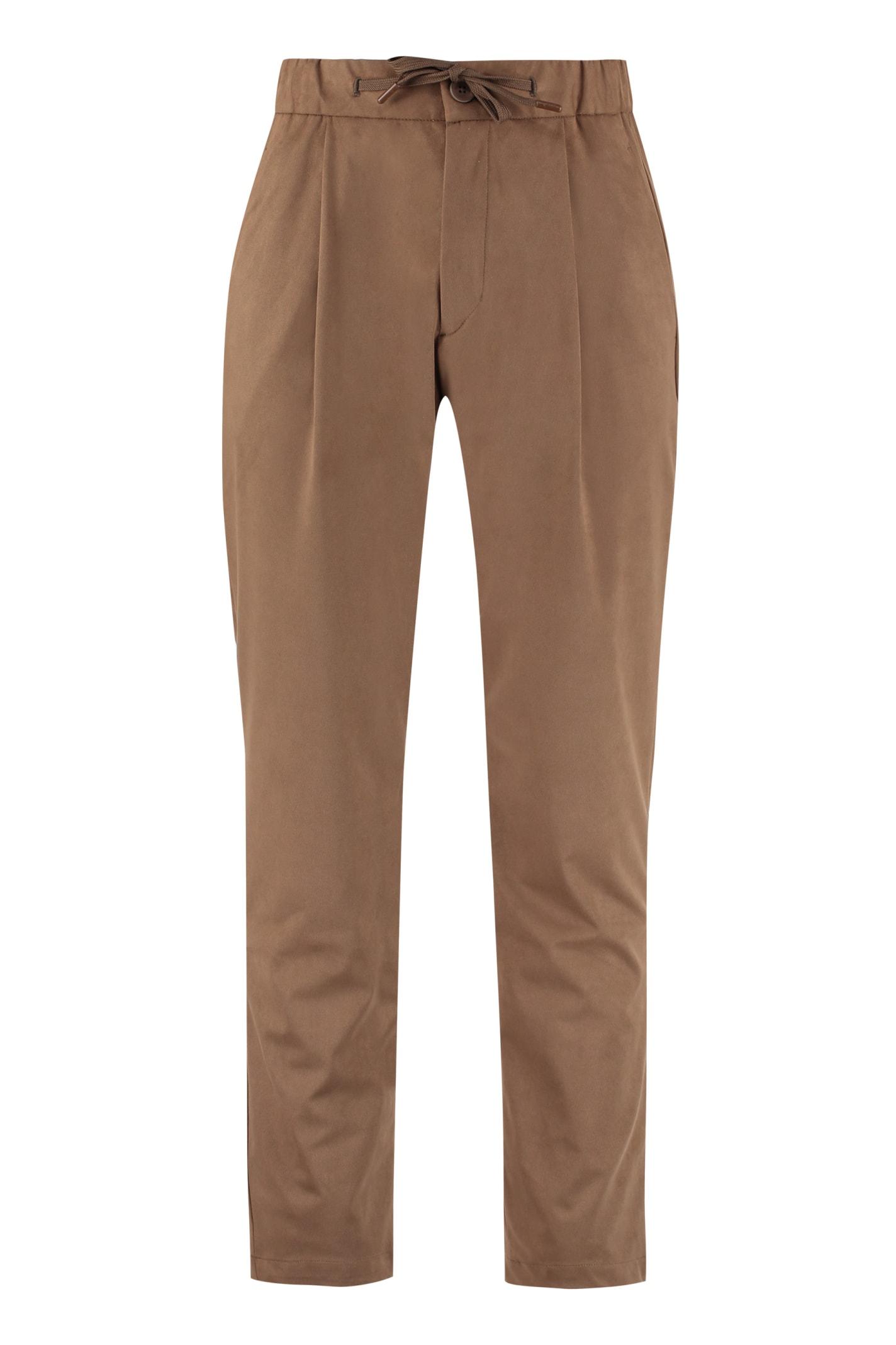 Mens Trousers Save 22% Slacks and Chinos Herno Eco-suede Trousers for Men Slacks and Chinos Herno Trousers 