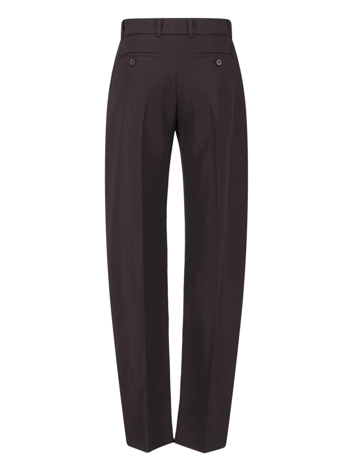 パンツ ALEXANDER MCQUEEN Woman Pants Black 757128QJACX 1000 Women's Trousers | Silk & Cigarettes