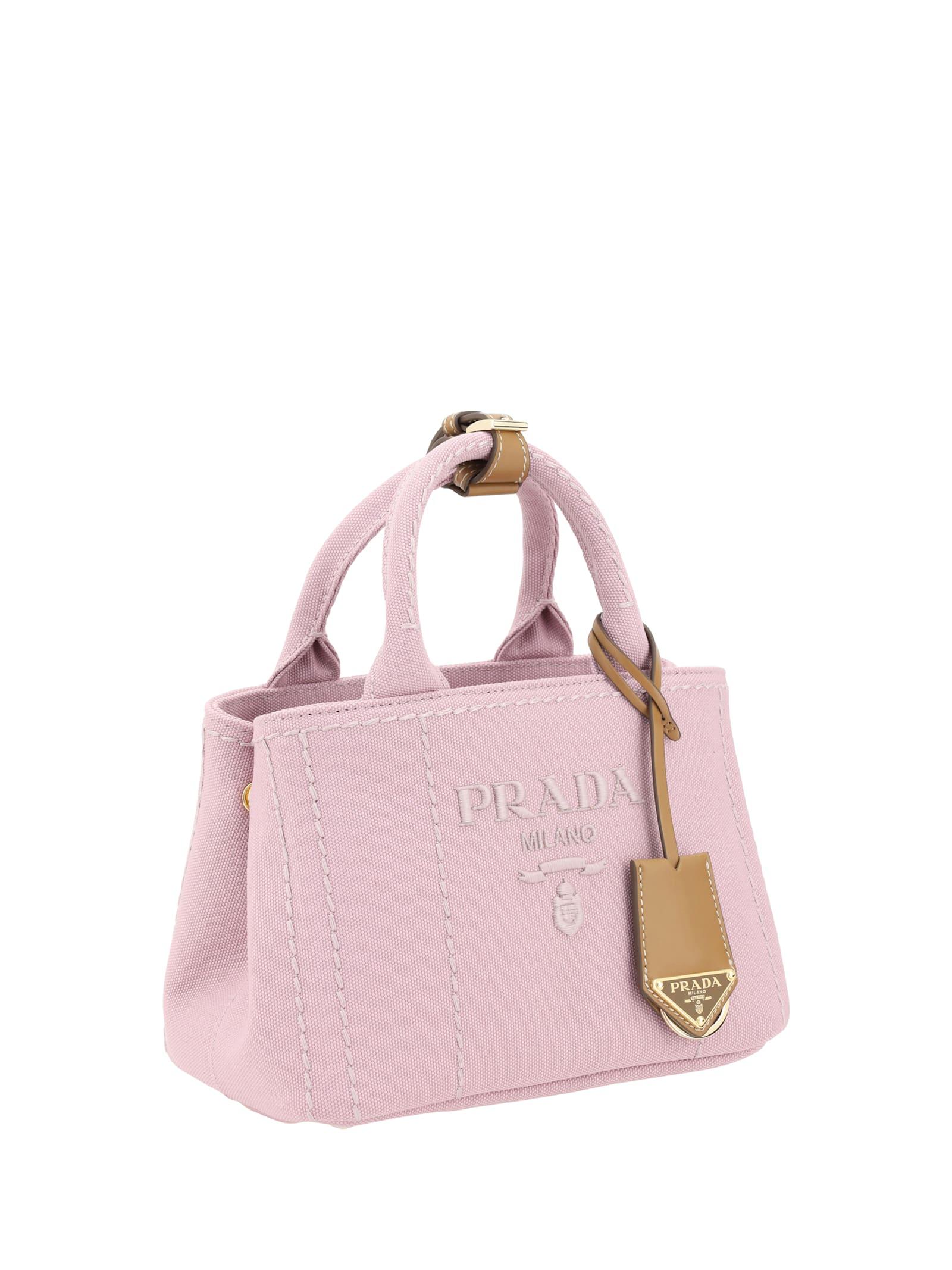 Prada Handbags in Pink | Lyst
