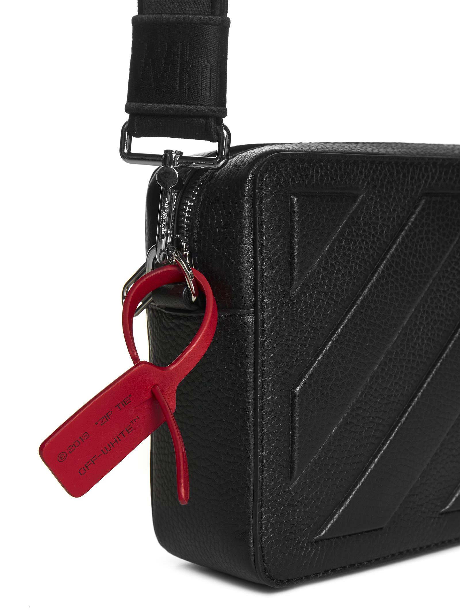 Off-White Zipper Crossbody Bags for Women