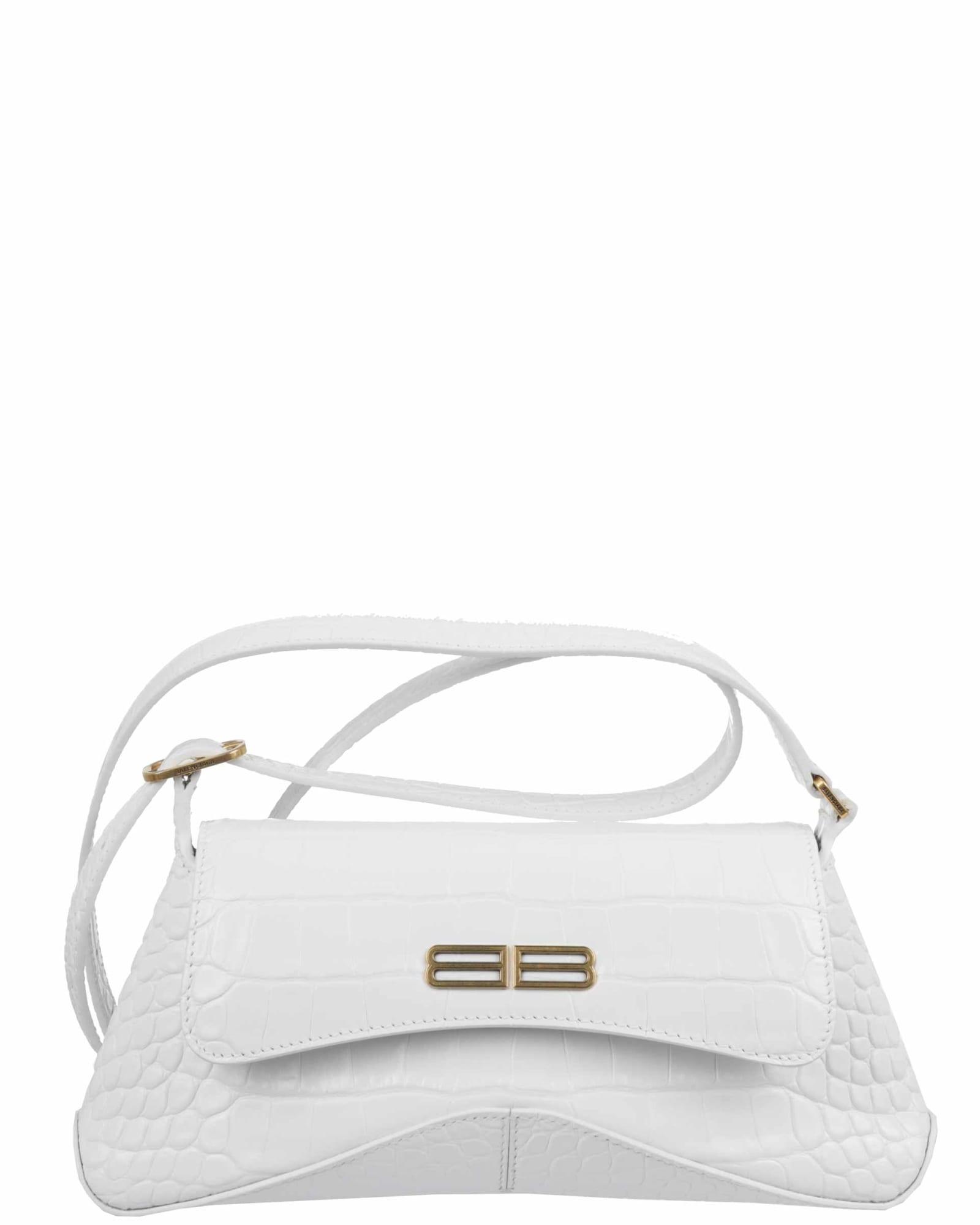 Balenciaga Leather Xx Flap S Bag in White - Save 47% | Lyst