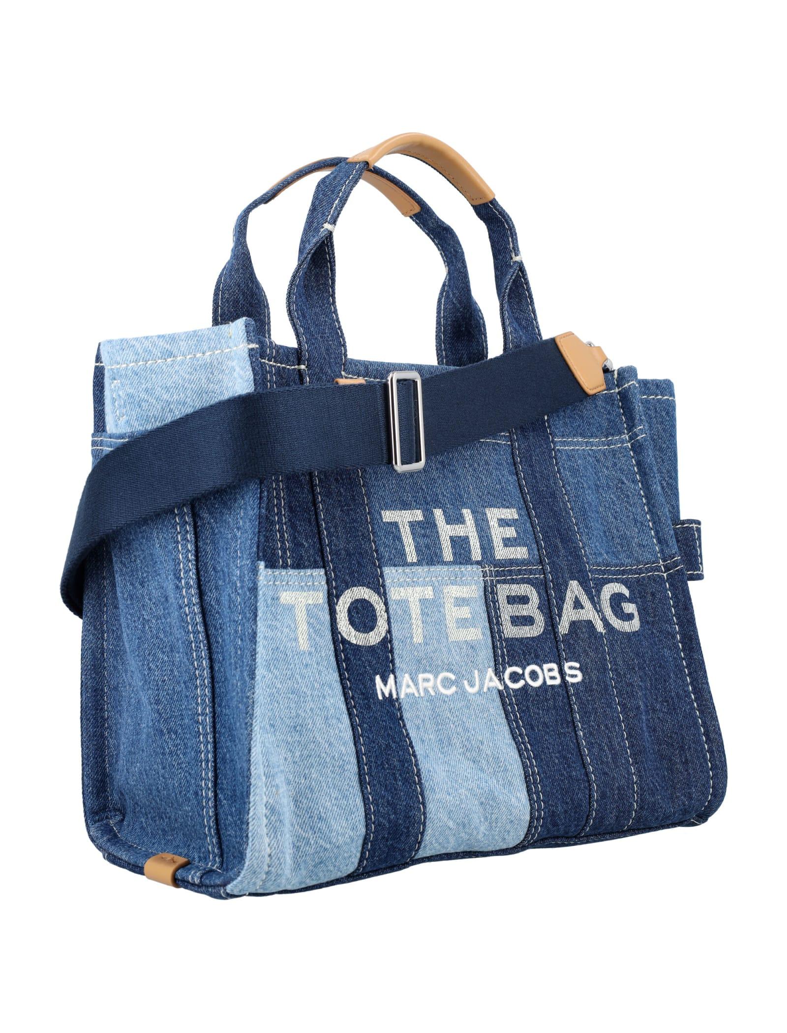 Marc Jacobs The Denim Small Tote Bag in Blue | Lyst
