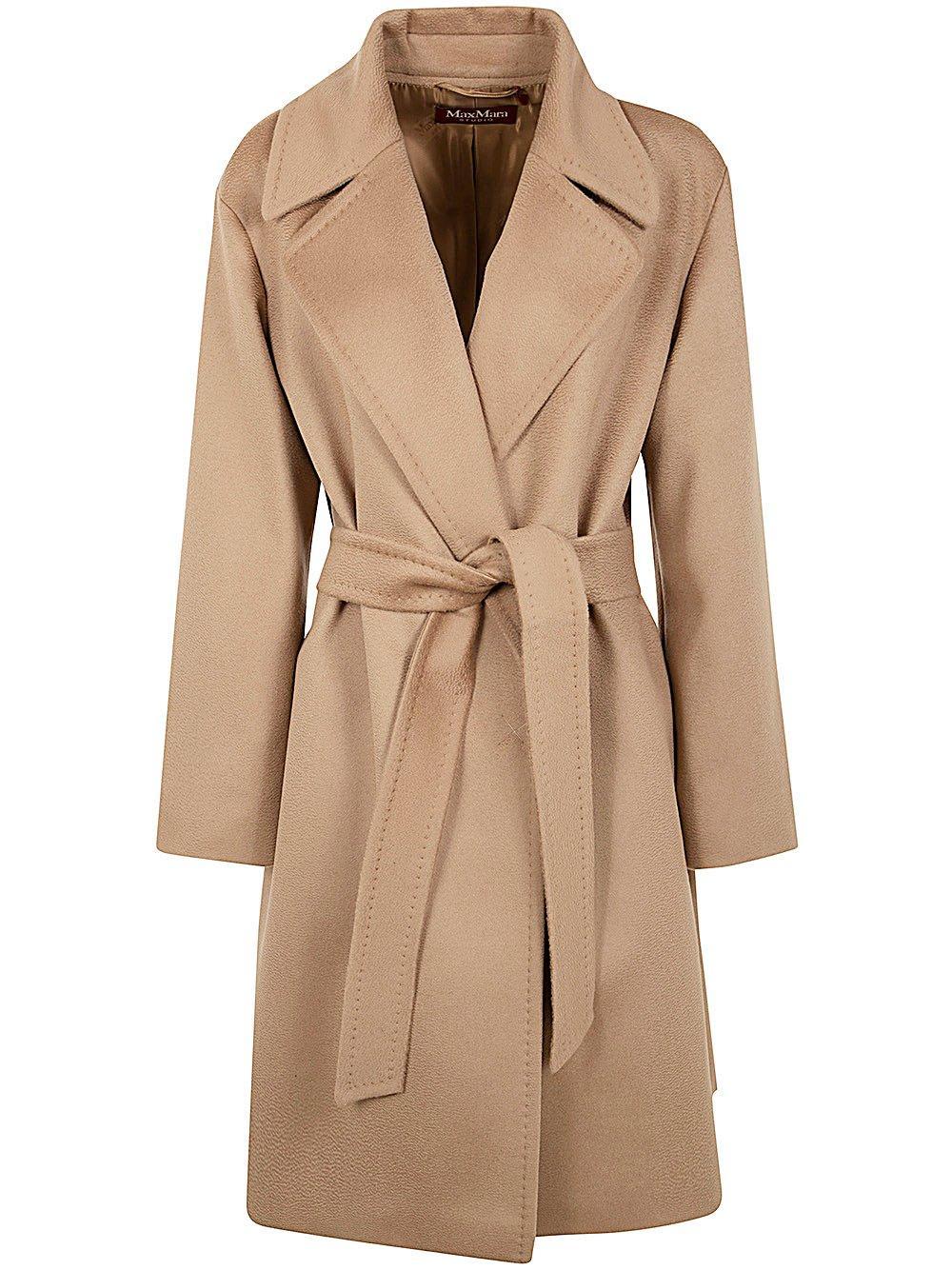 Max Mara Tiger Coat in Natural | Lyst
