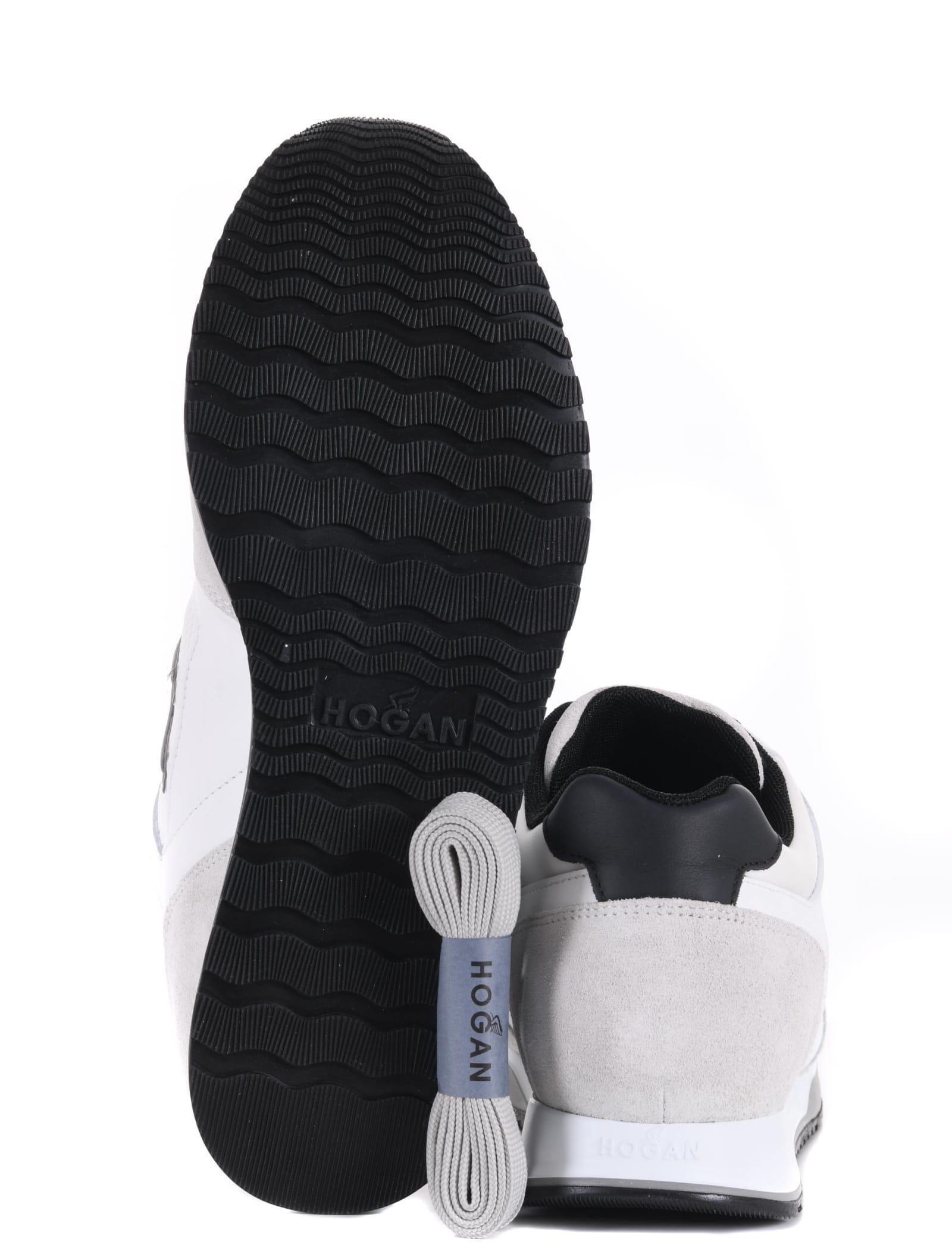 Hogan Synthetic Sneakers Uomo H321 In Pelle Scamosciata E Nylon in White  for Men | Lyst