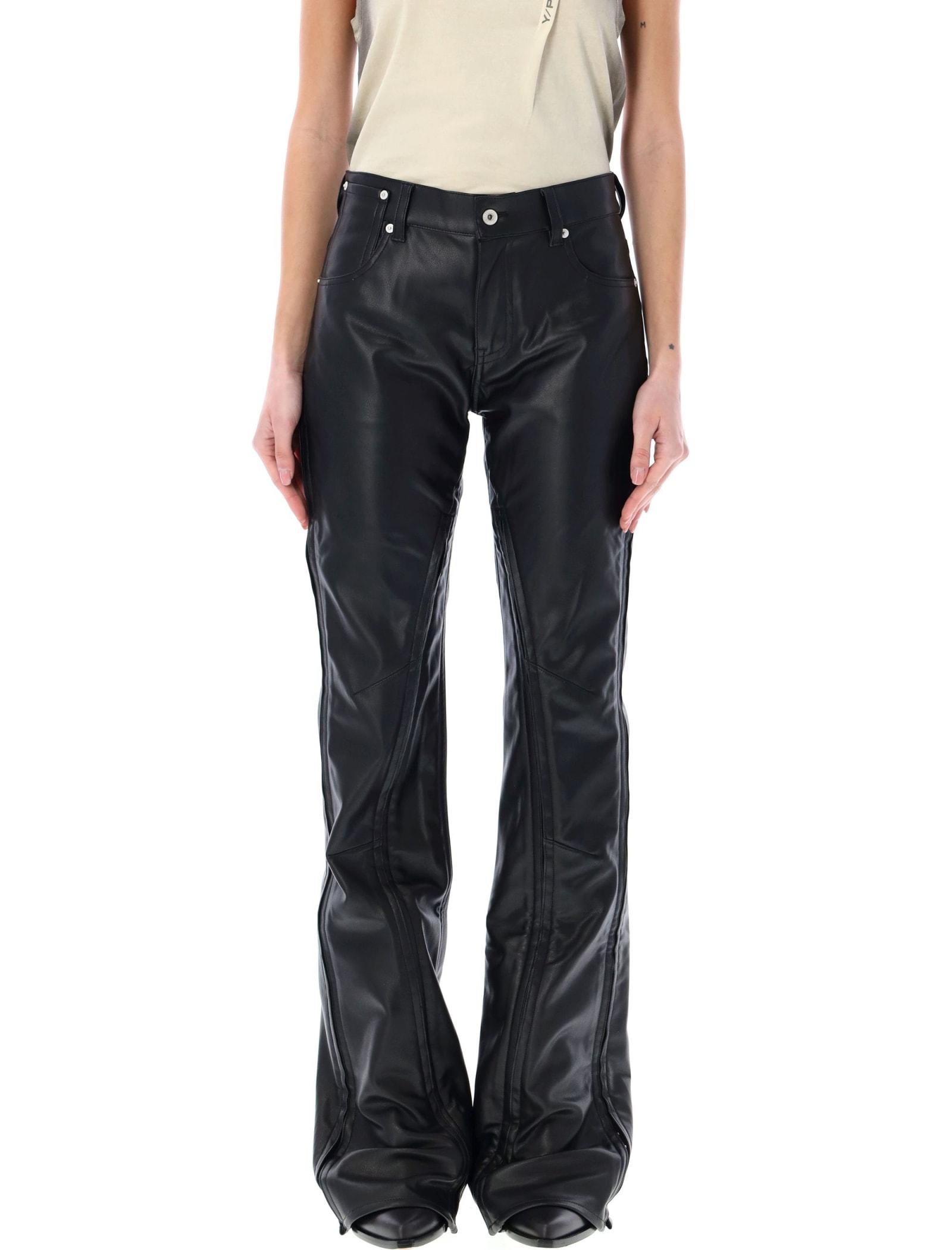 パンツ Y PROJECT Women Straight Pants 107PA002EVERGREENBLACK Black Y. Project Straight-leg pants for Women | Online Sale up to
