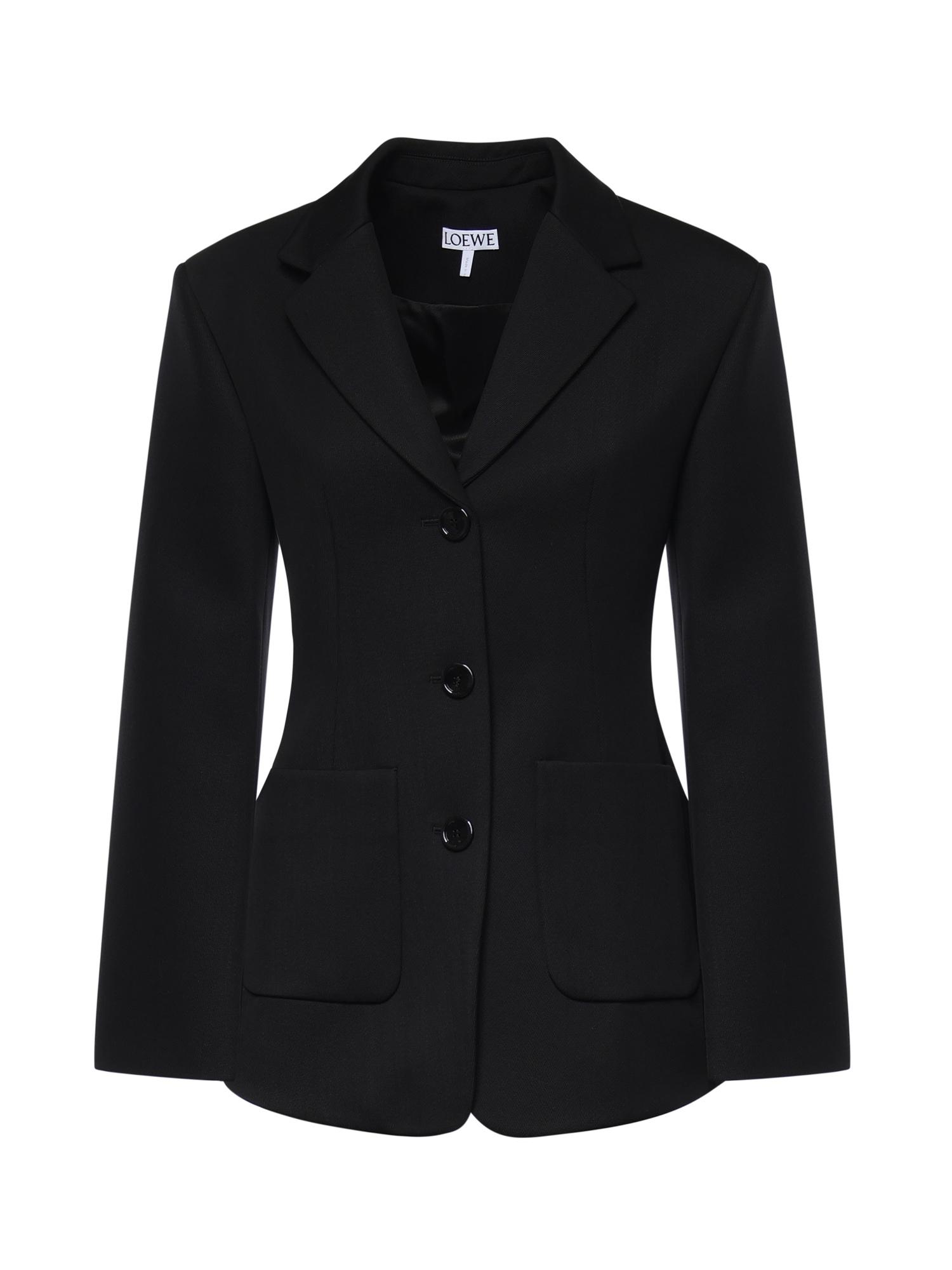 ジャケット・アウター LOEWE Gold Button Stripe Tailored Jacket Loewe Blazers, sport coats and suit jackets for Women | Online