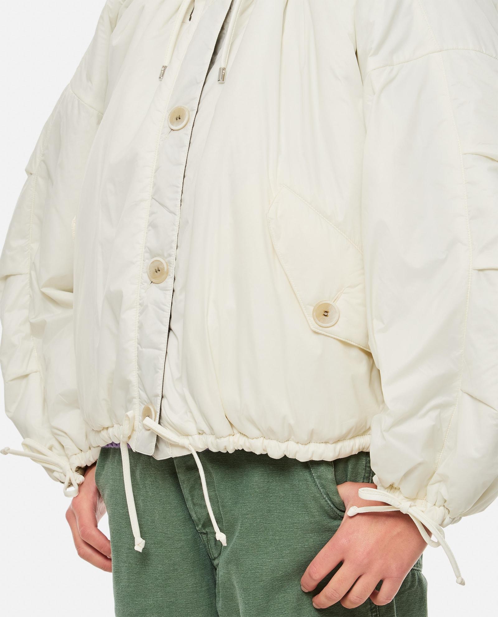 REVERSIBLE PARACHUTE BOMBER JACKET