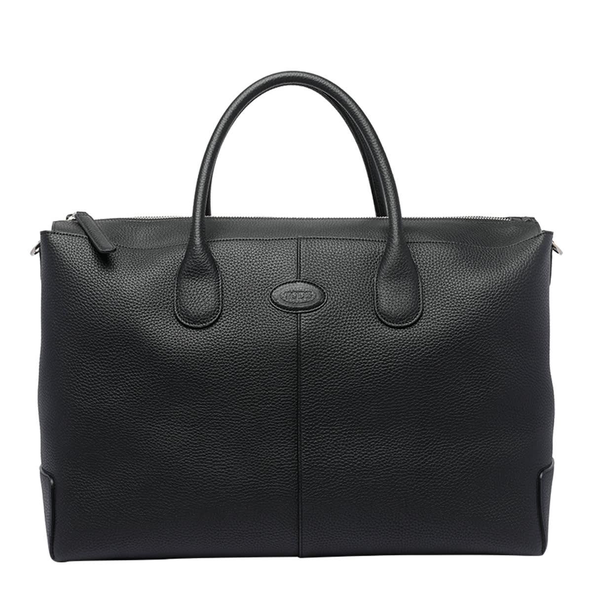 トートバッグ Tod'S Tod S Borsa A Secchiello Media In Pelle Martellata Tod's - APA 2 Brown Leather Medium Tote | Mitchell Stores