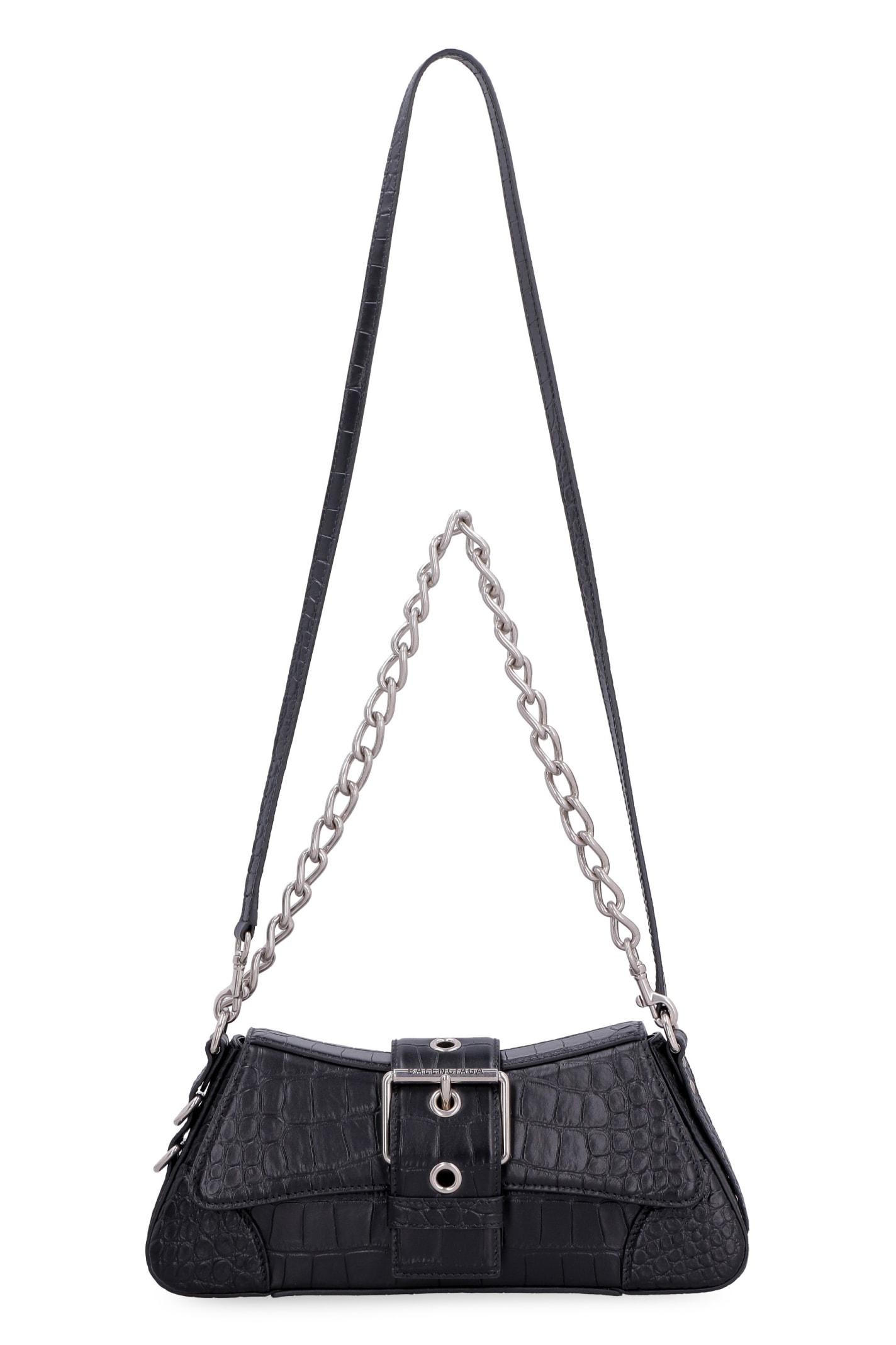 Balenciaga Lindsay Shoulder Bag in Black | Lyst