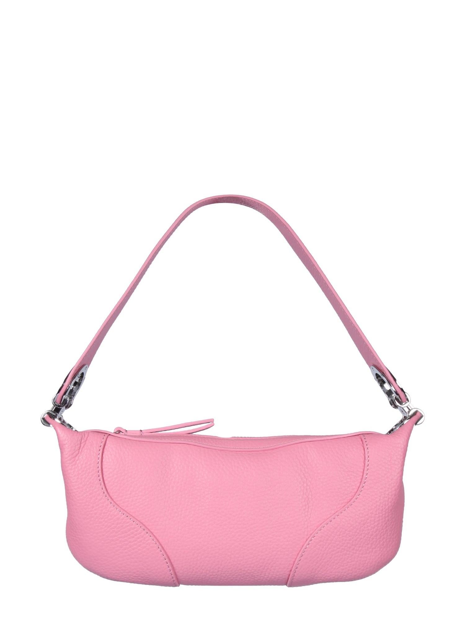 BY FAR Leather Mini Amira Bag in Pink - Save 1% | Lyst
