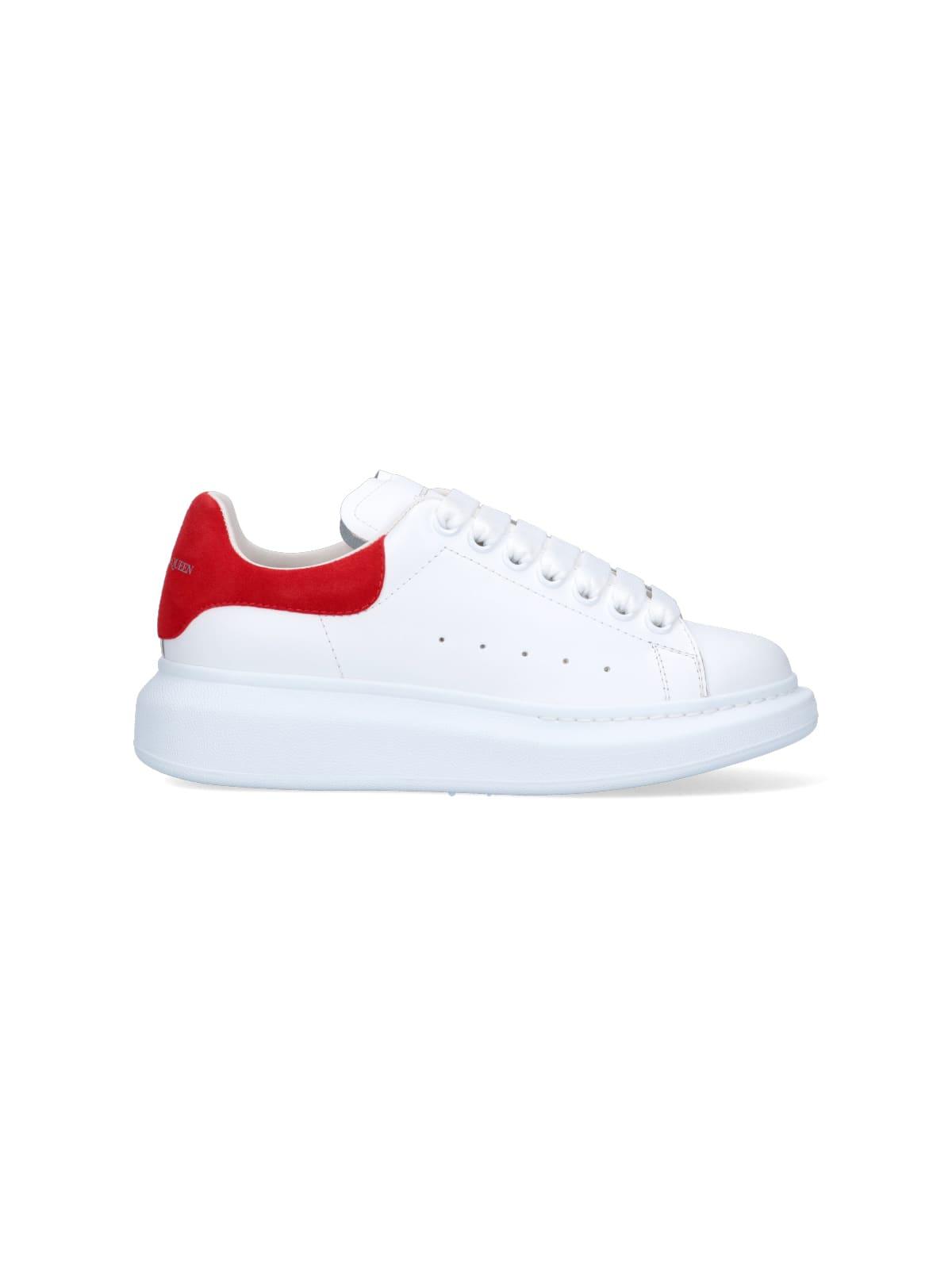 Alexander McQueen Oversized Sole Sneakers in Red Lyst UK