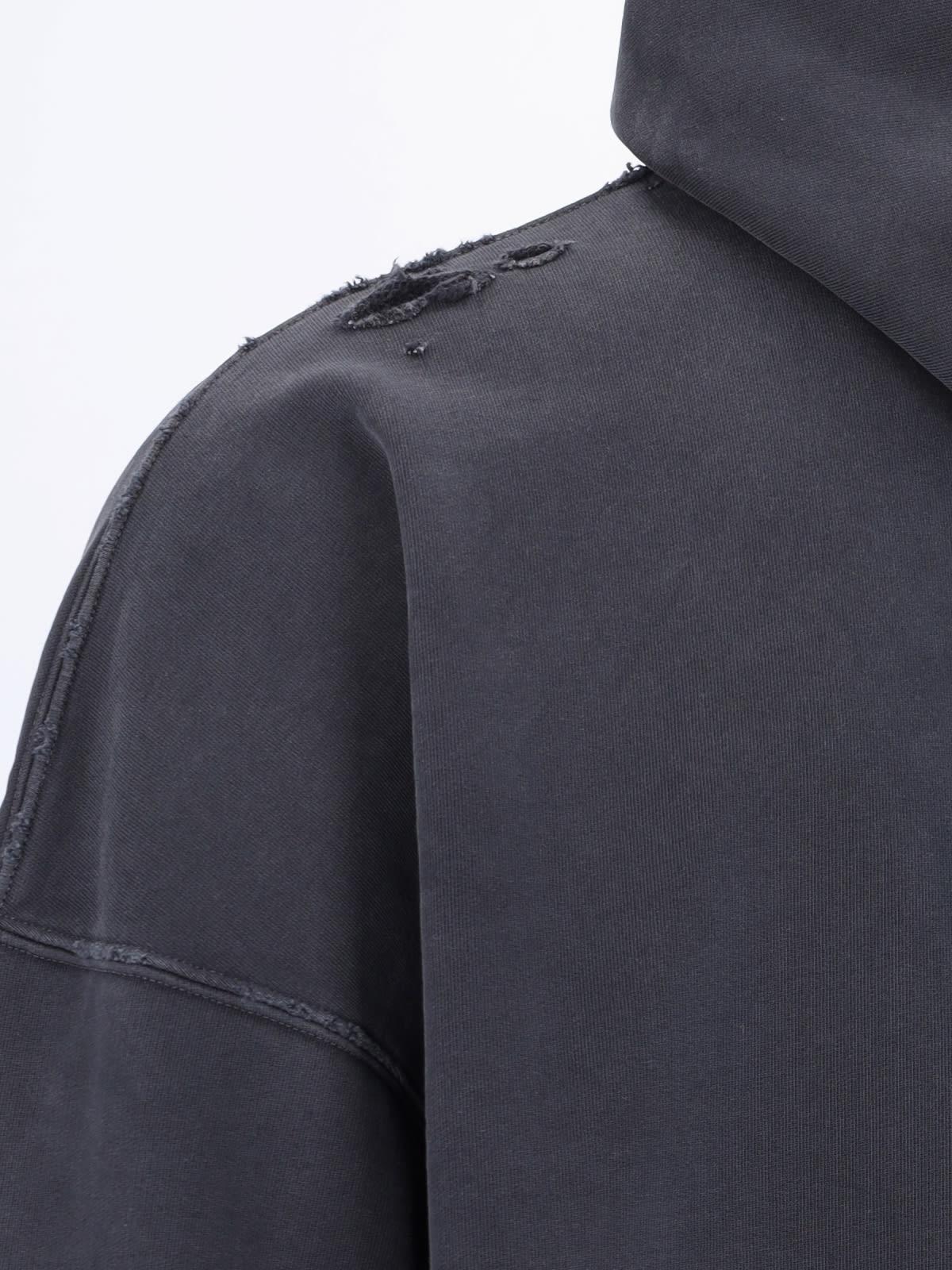 Balenciaga Paris Liberty Hoodie in Blue for Men | Lyst