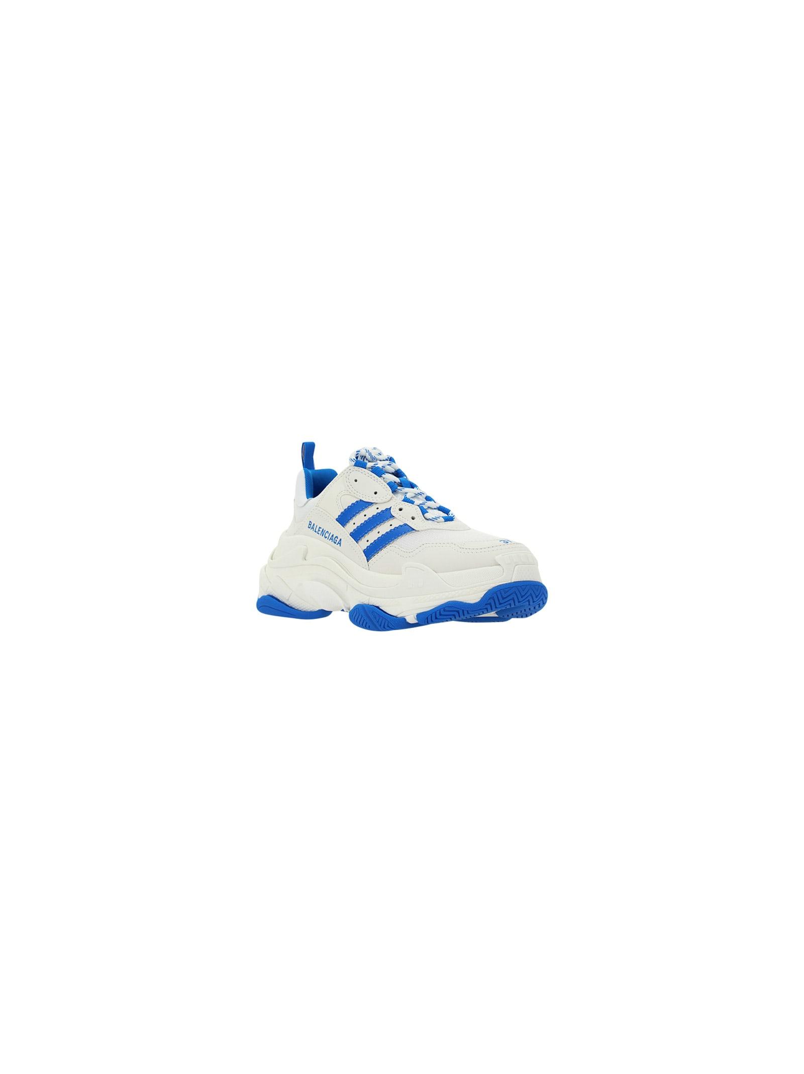 Balenciaga X Adidas Triple S Sneakers in Blue | Lyst