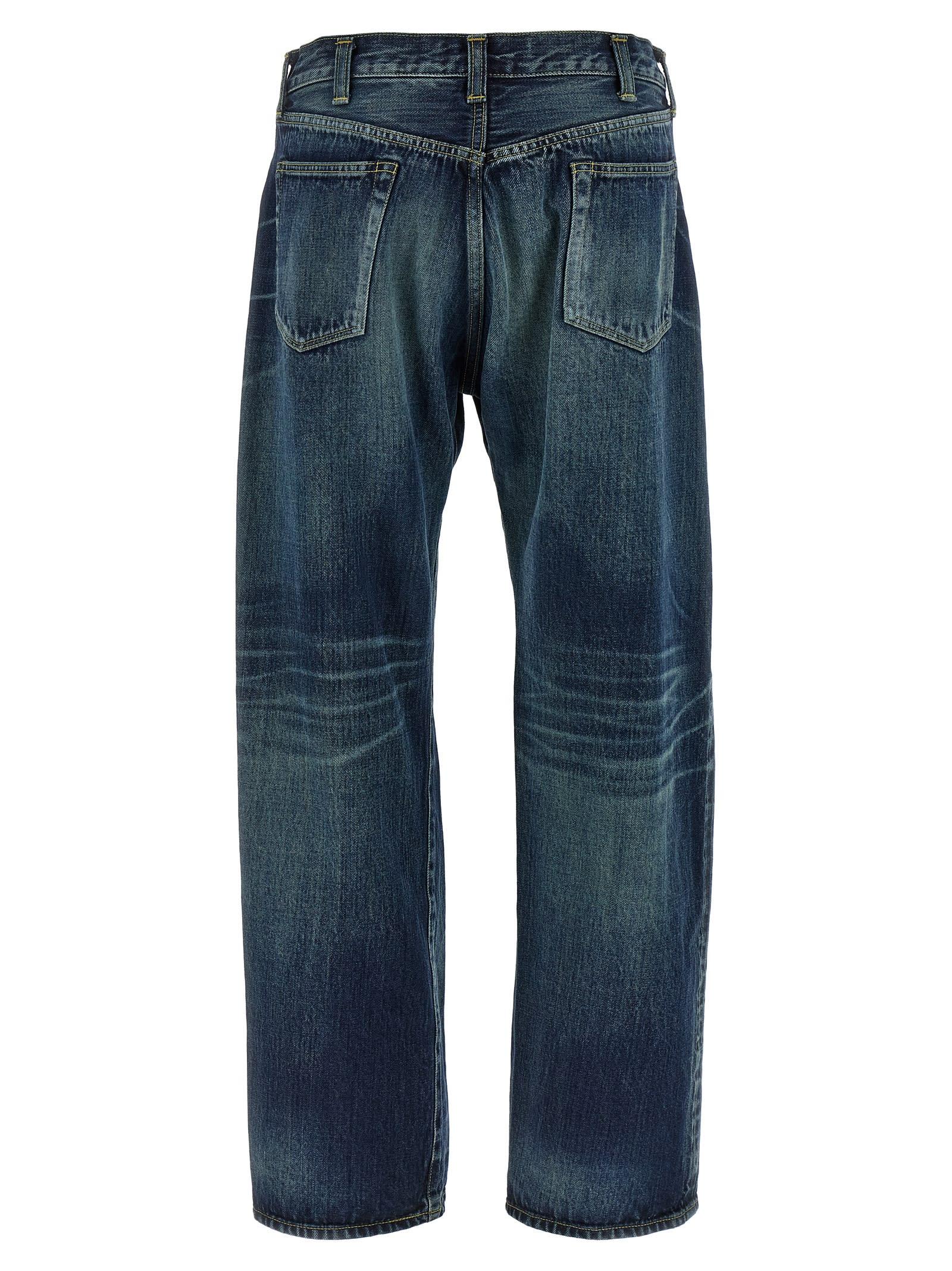 デニム・ジーパン Junya Watanabe SS25 Stonewashed jeans (JOP021 1) Junya Watanabe Stonewashed Jeans in Blue | Lyst