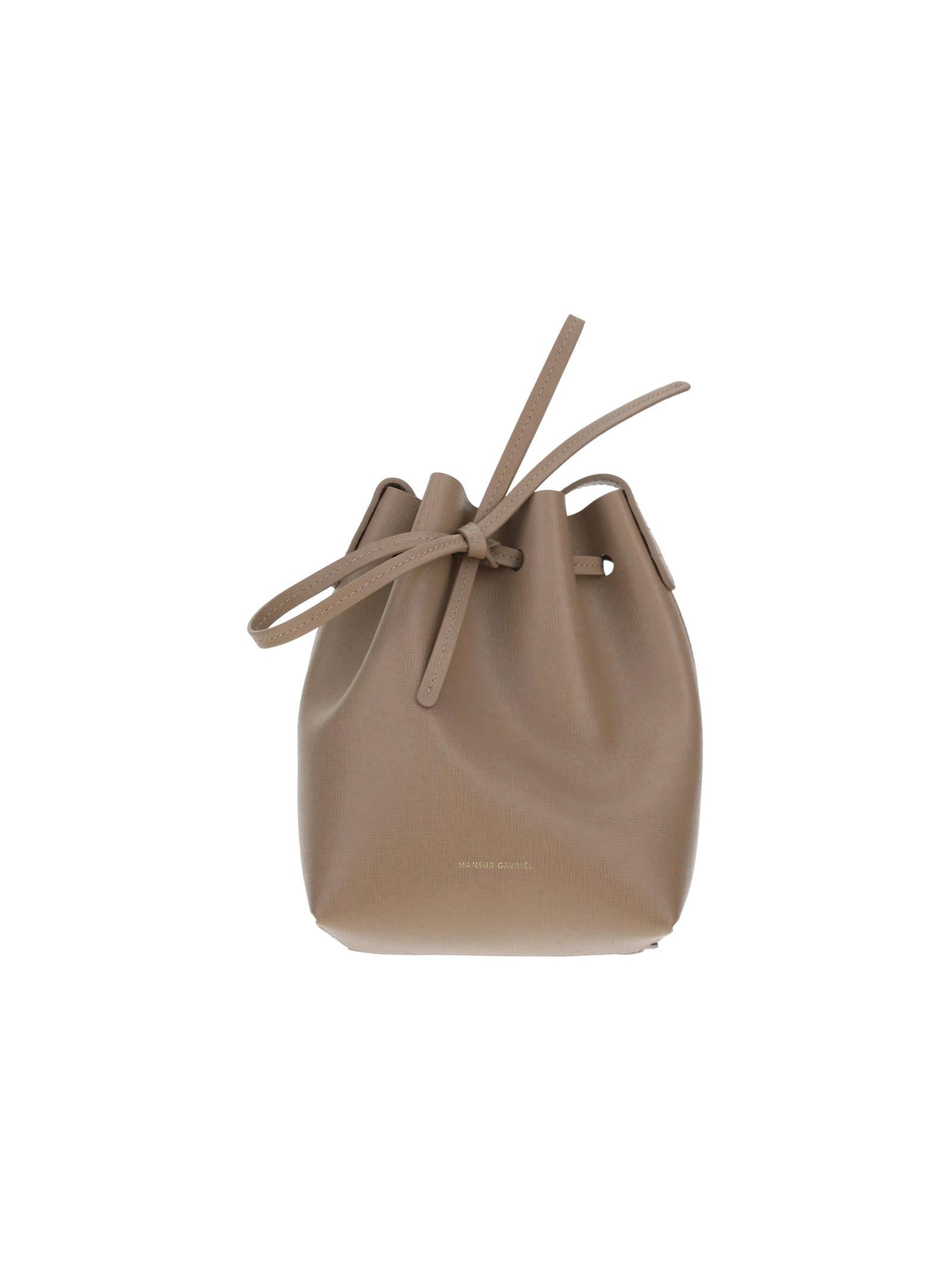Mansur gavriel mini mini bucket bag - Saffiano