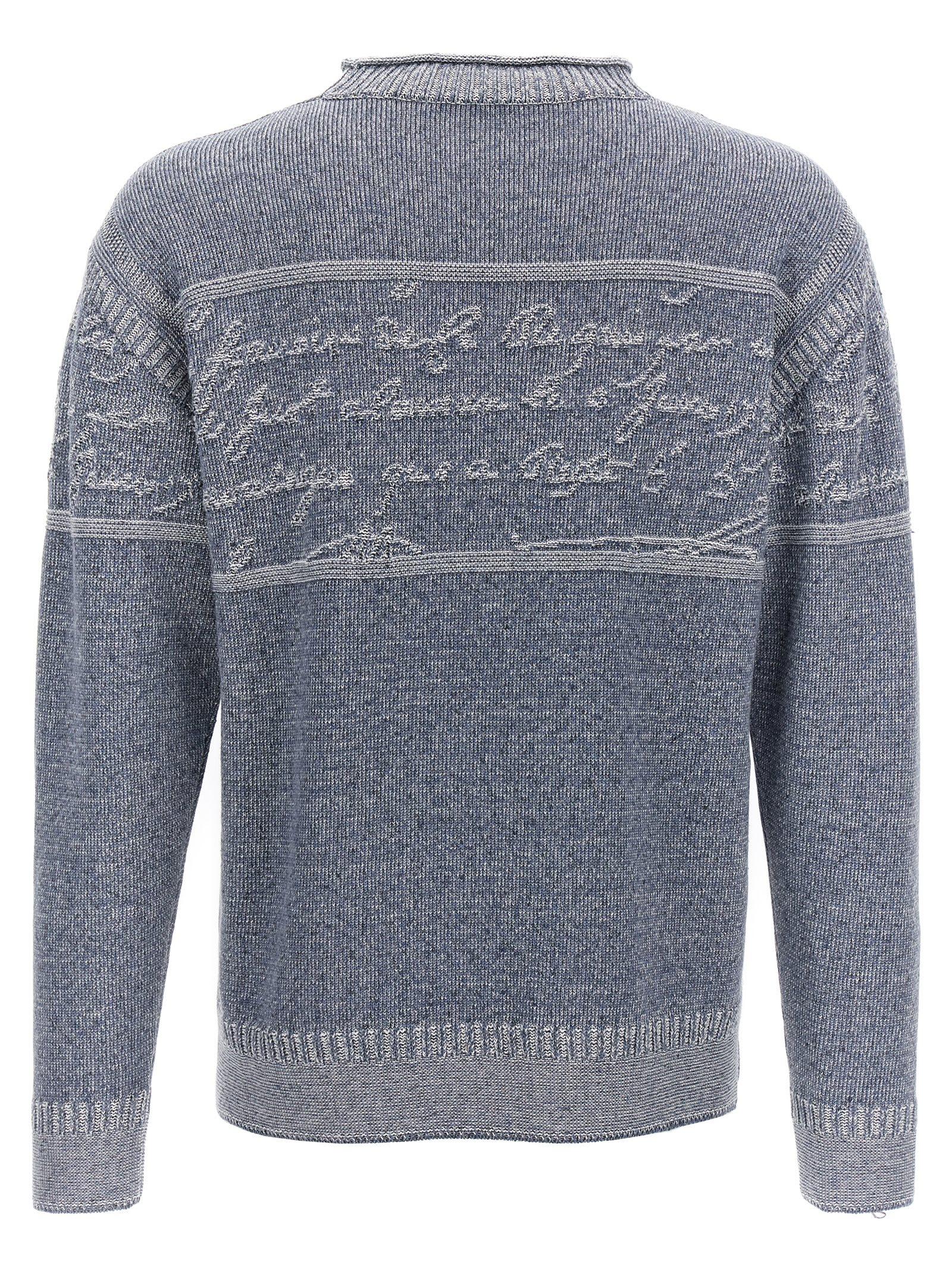 【関税込み】BERLUTI SCRITTO' SWEATER Berluti Knitwear for Men | Online Sale up to 48% off | Lyst