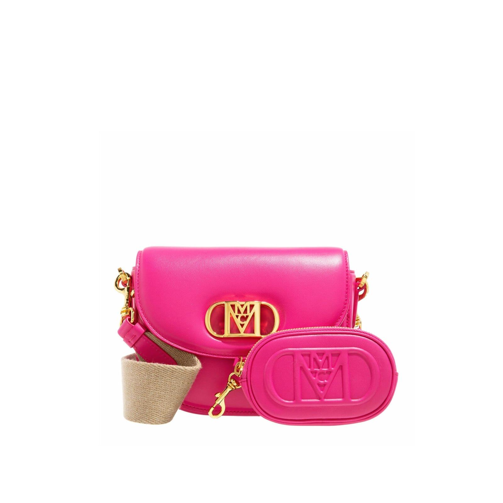 MCM Mode Travia Shoulder Bag in Pink Lyst