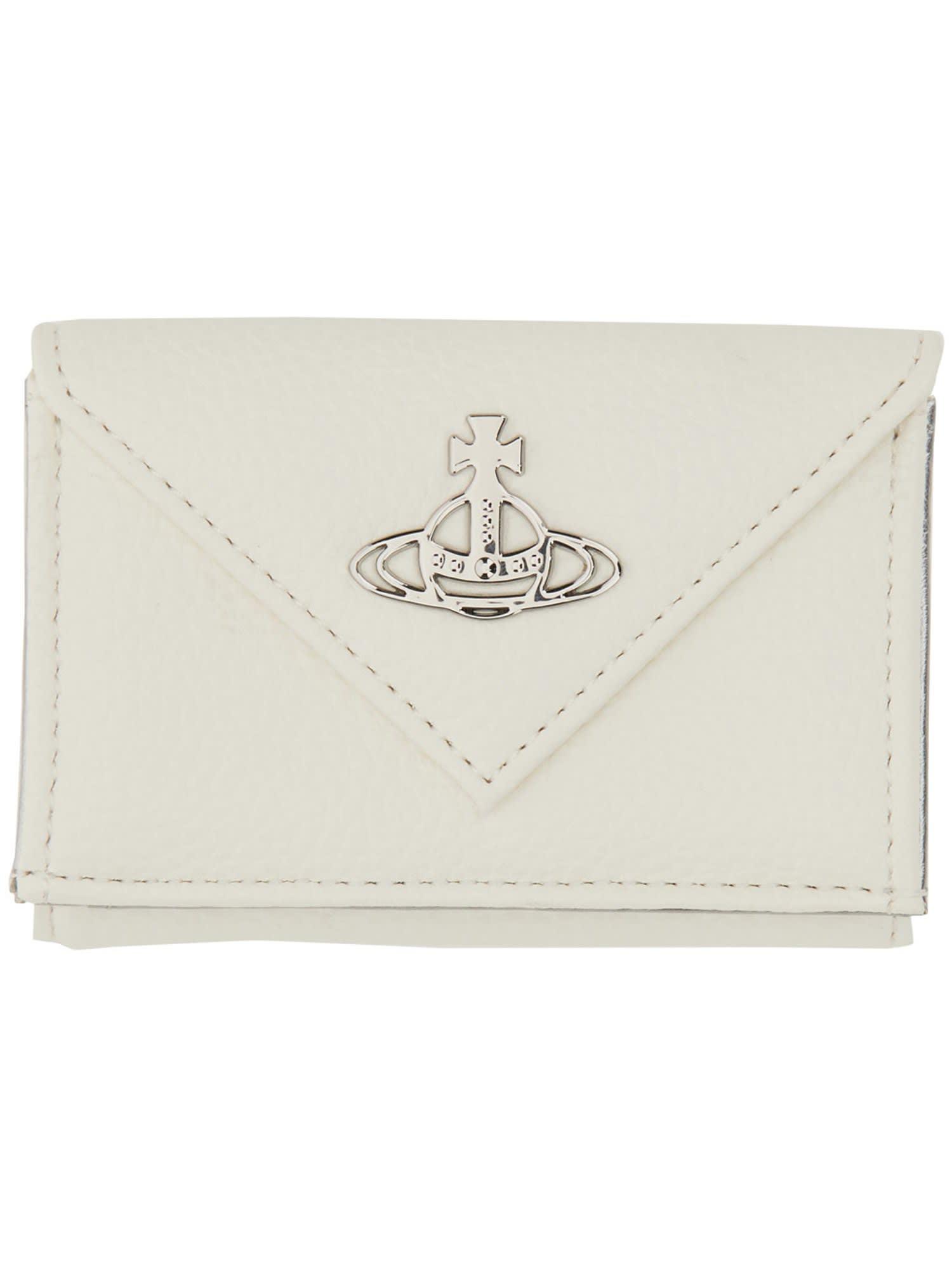 【Vivienne Westwood】Envelope Pocket Wallet/全国送料無料 SHINY PATENT HEART カードケース(ブラック)（メンズ
