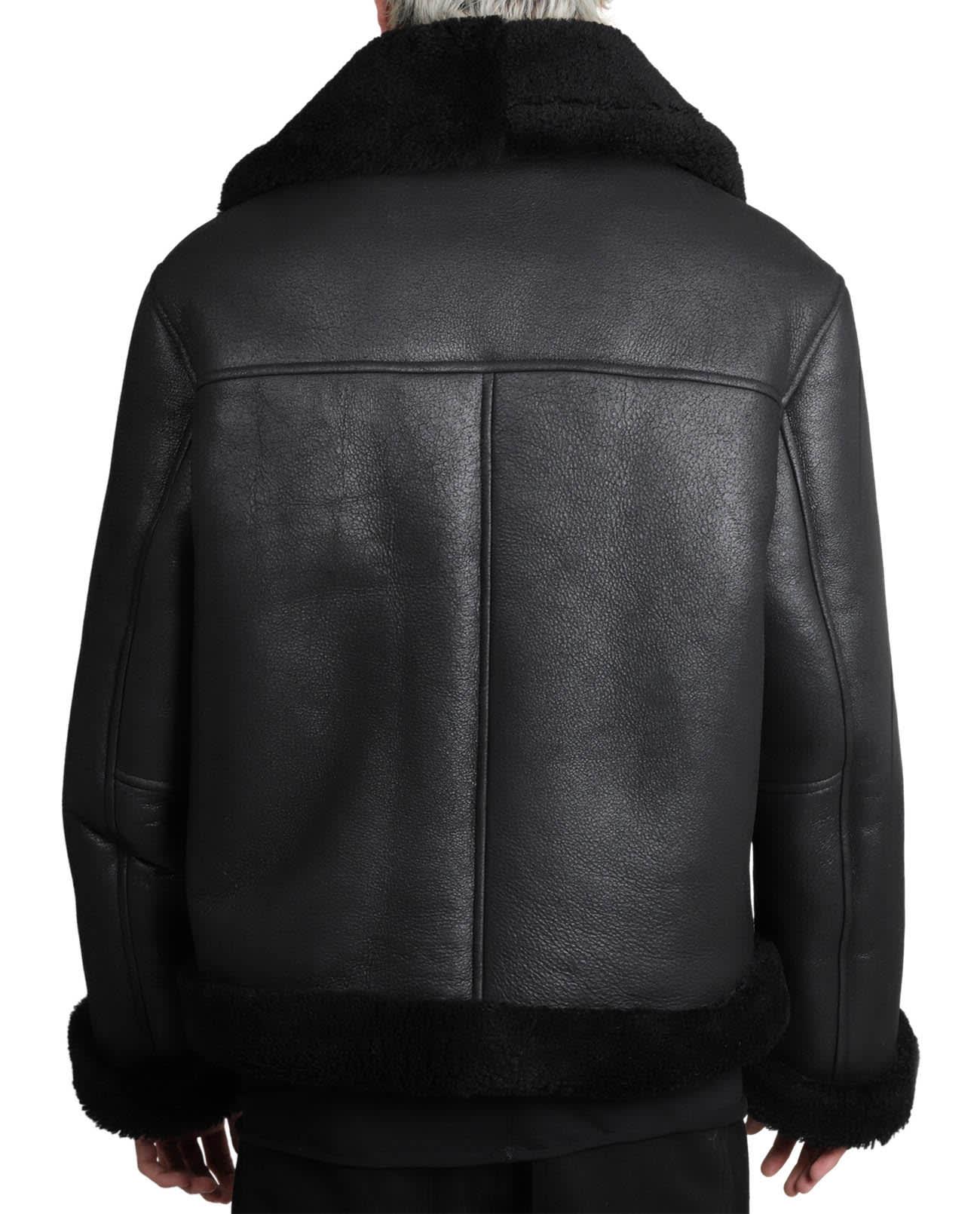 Axel Arigato Index Shearling Jacket in Black for Men Lyst