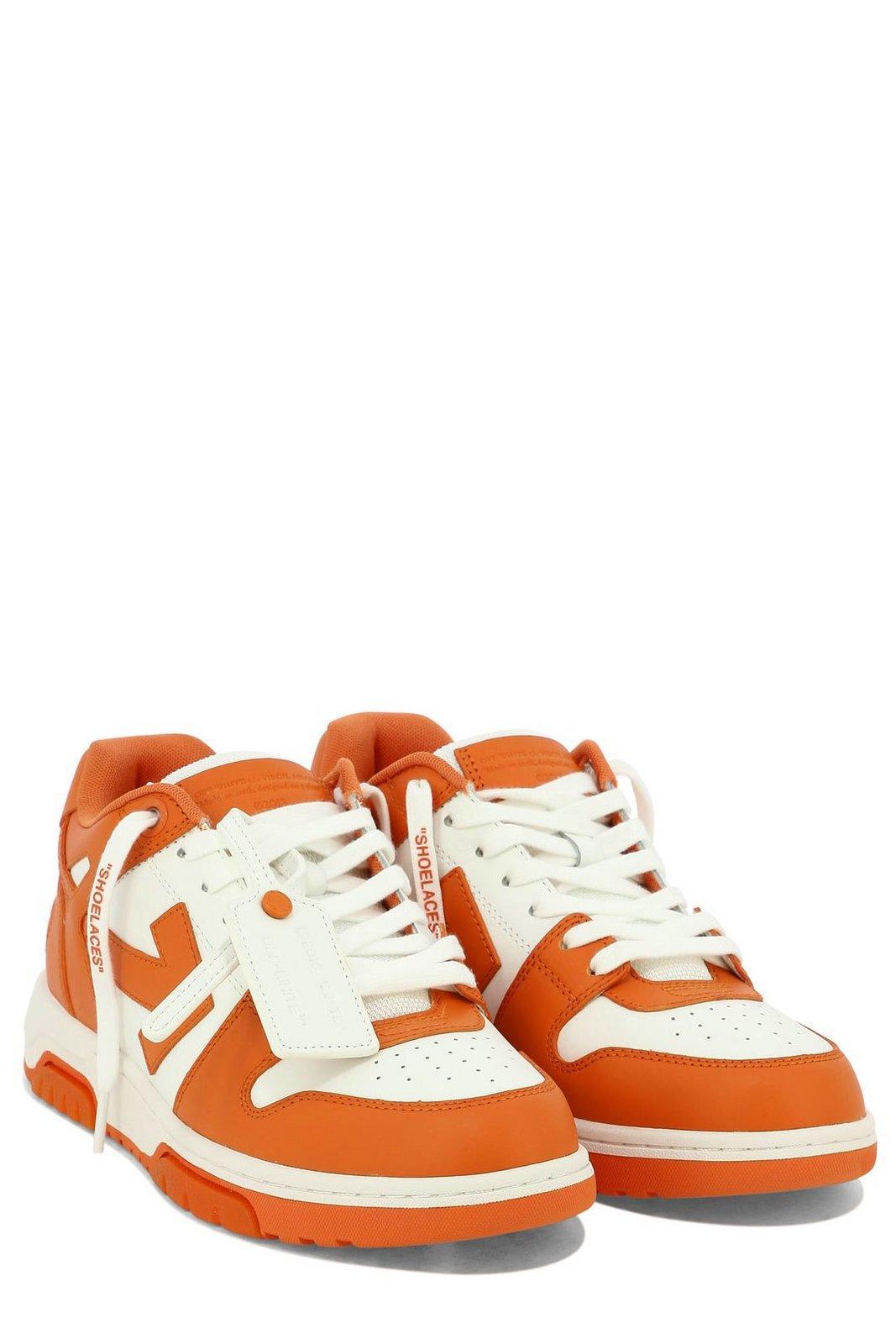 Off-White c/o Virgil Abloh Leather Out Of Office Sneakers in  display picture 2