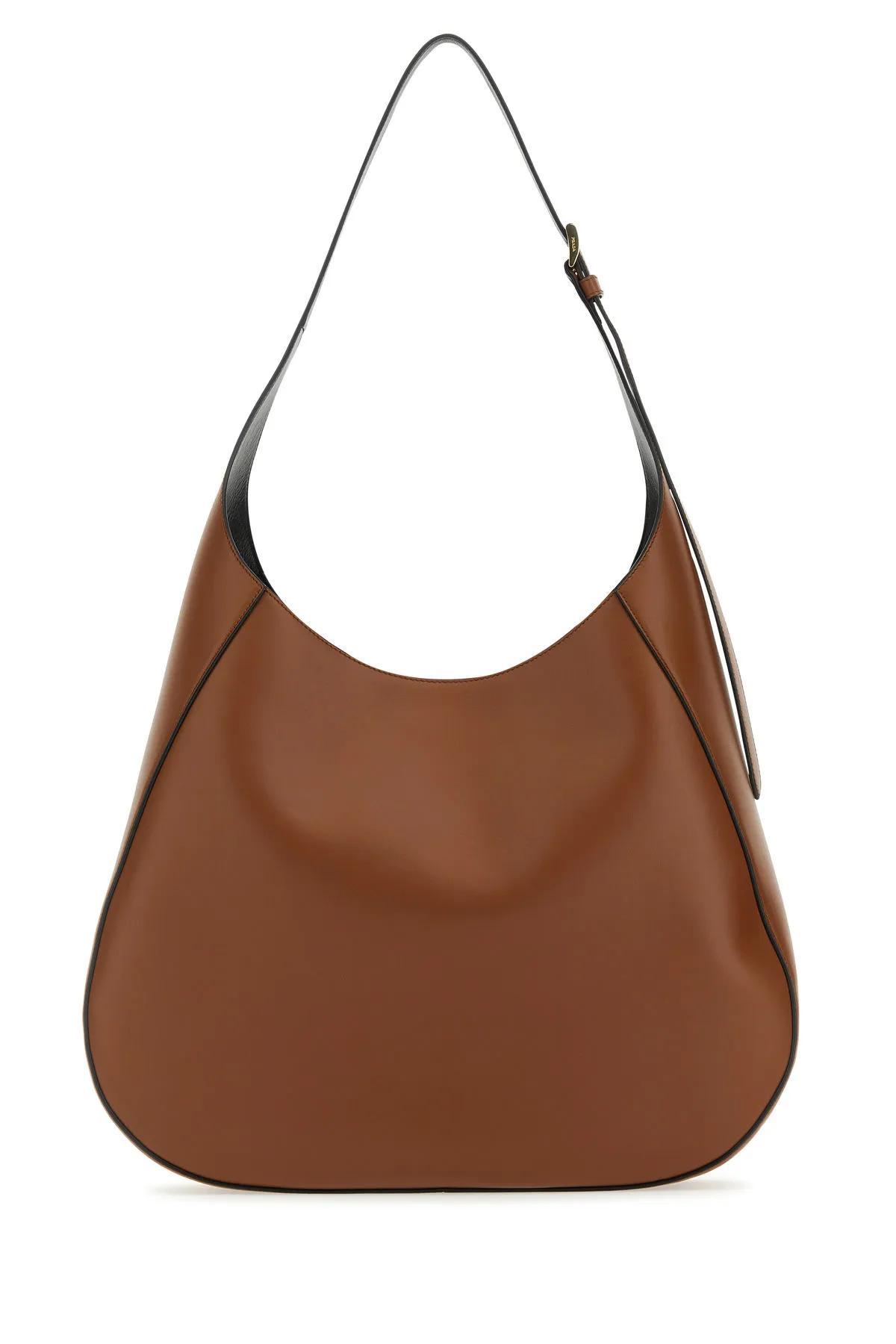 Prada medium leather online hobo shoulder bag