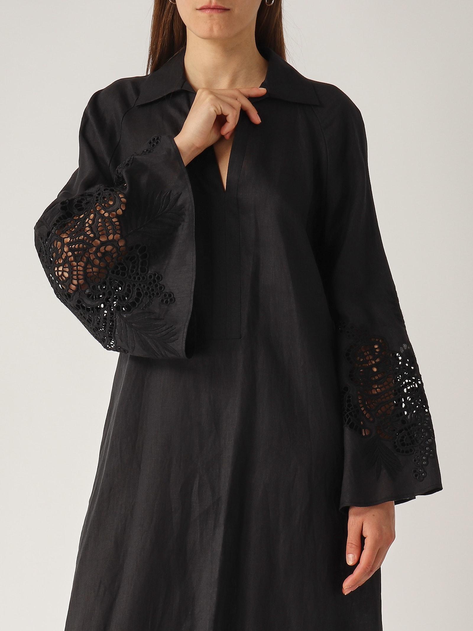 Max Mara Strano Dress in Black | Lyst