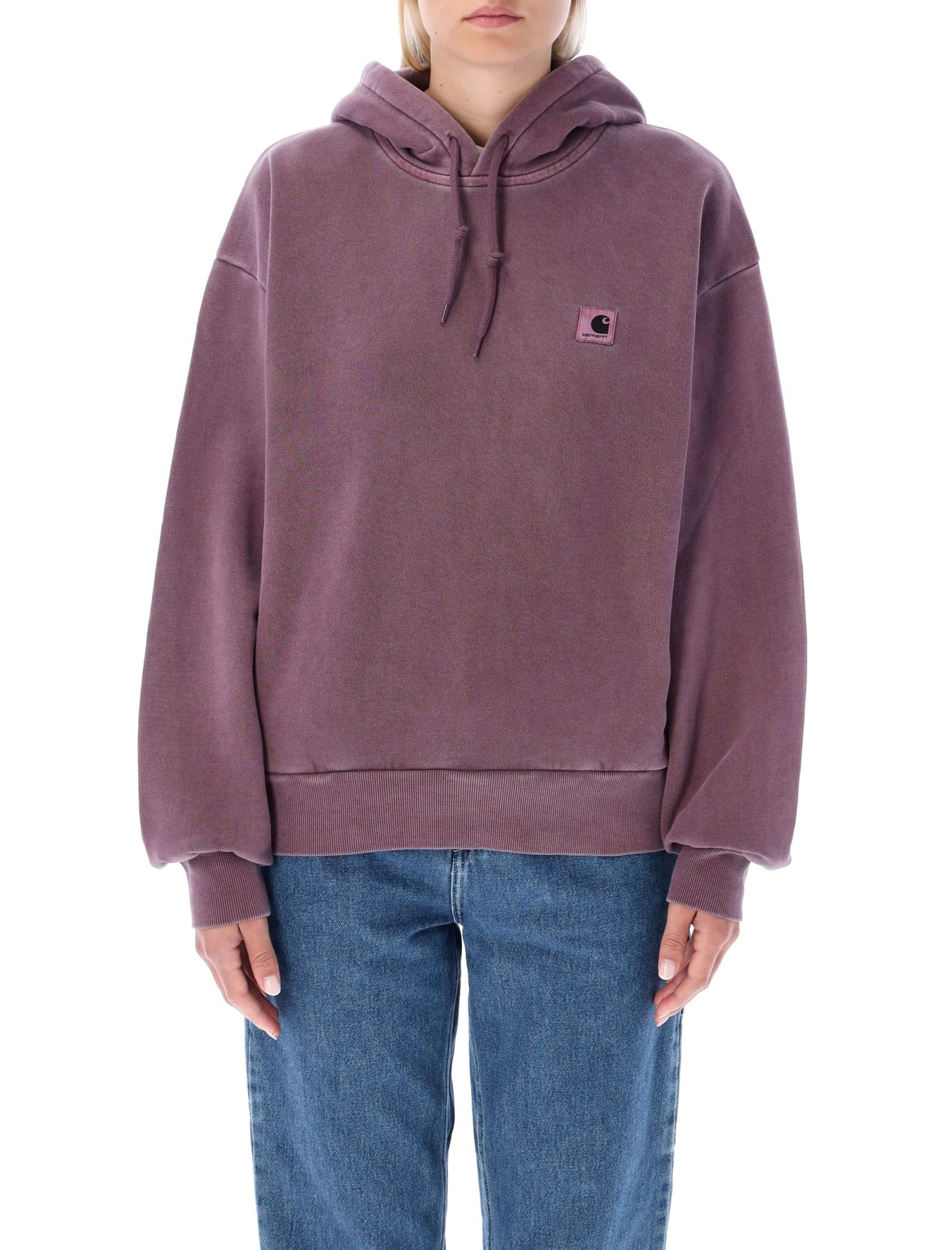 Carhartt WIP Hooded Nelson Sweatshirt in Purple | Lyst