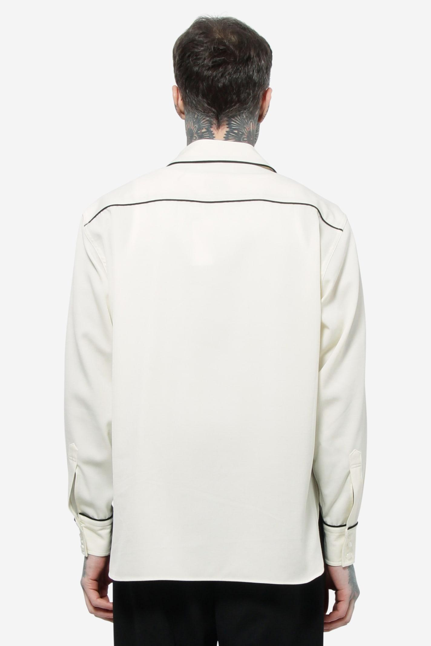 Wacko Maria Shirt in White for Men | Lyst