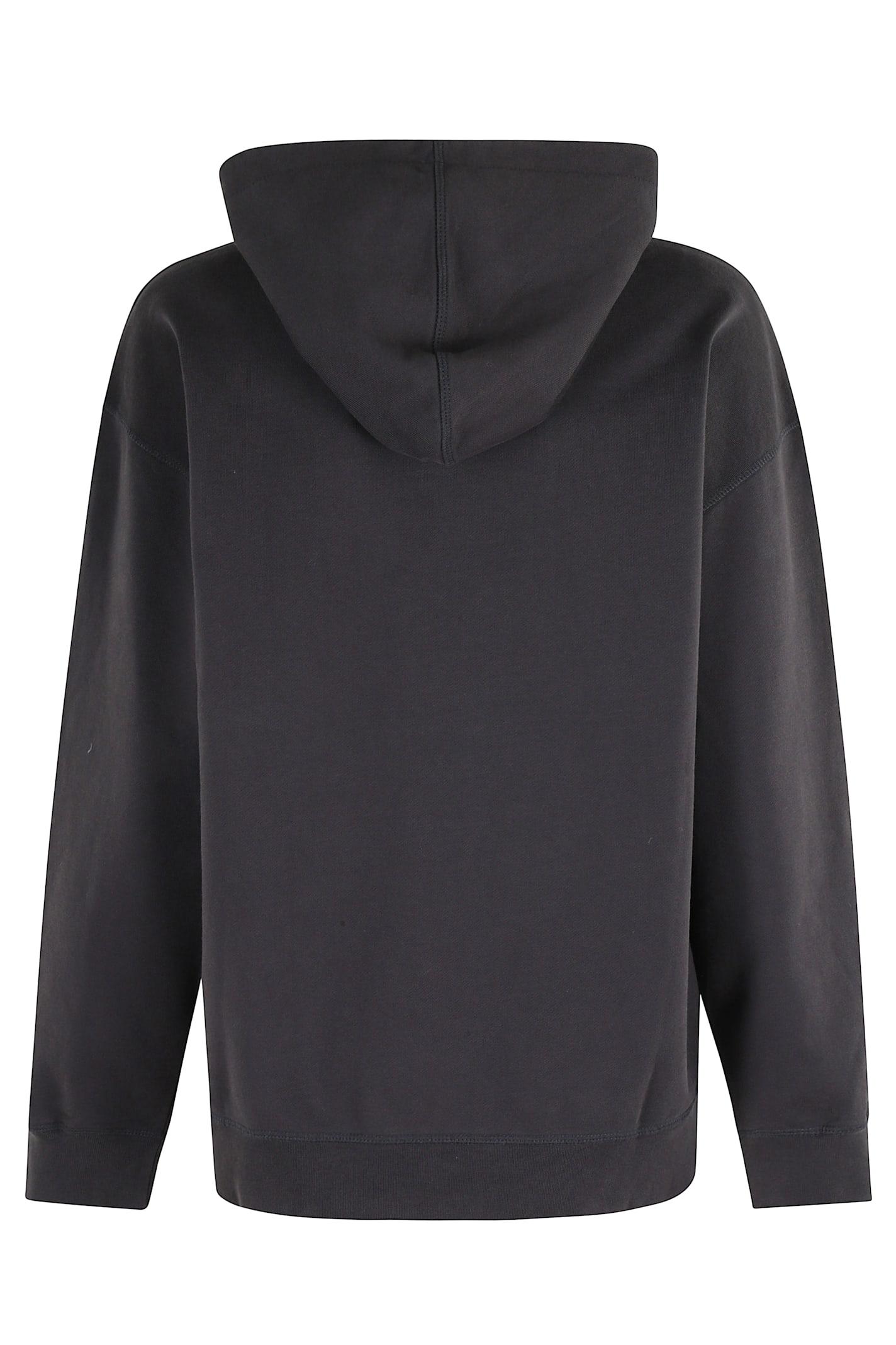 GANNI Isoli Cropped Oversized Hoodie 美品 Ganni Misty Lilac Isoli Cropped Oversized Hoodie, Size XXS
