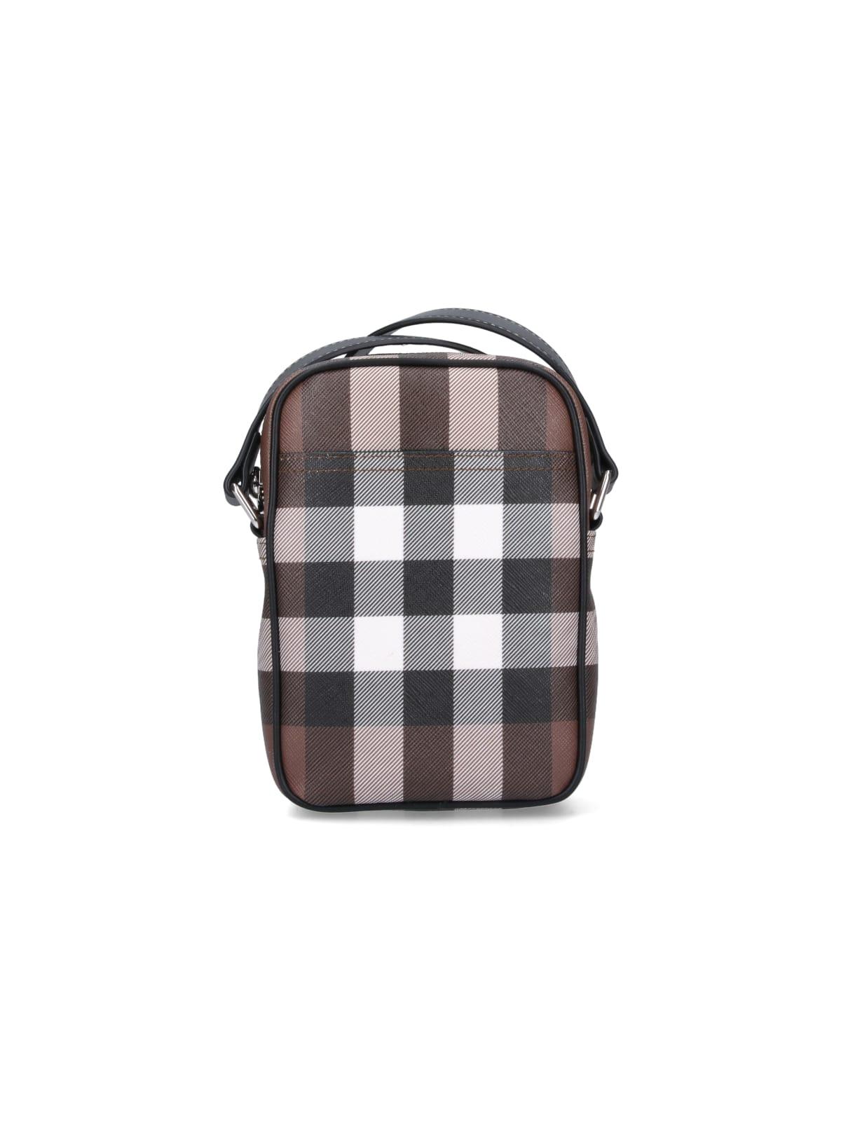 Paddy Checked Crossbody Bag in Brown - Burberry