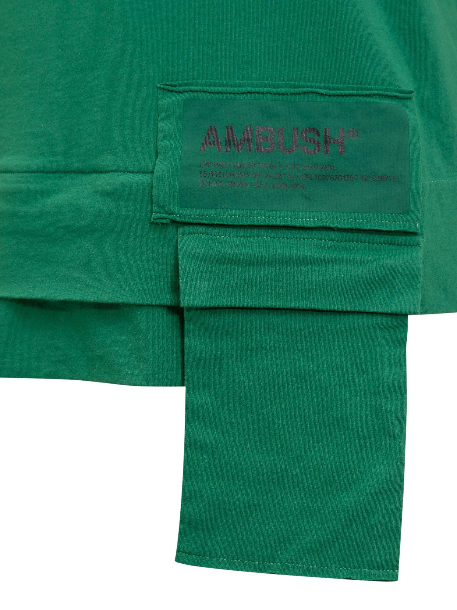 Ambush Waist Pocket T-shirt in Green for Men | Lyst