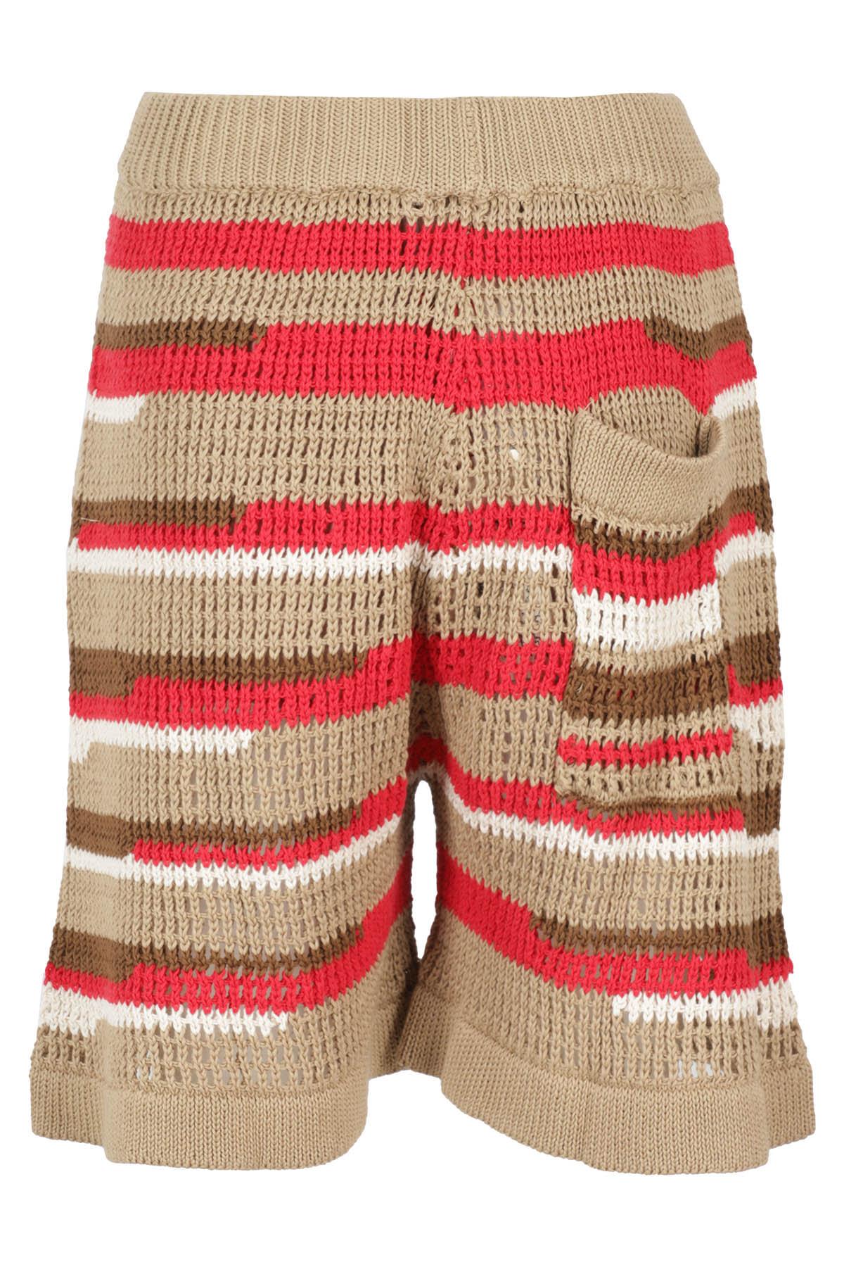 Semicouture Shorts Mollie in Red | Lyst