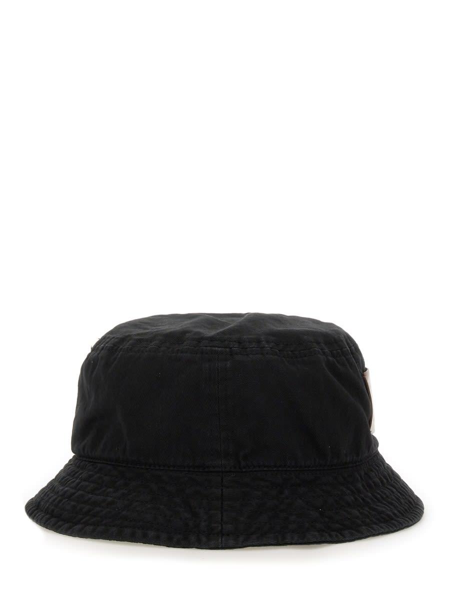 Vivienne Westwood Bucket Hat With Logo in Black | Lyst