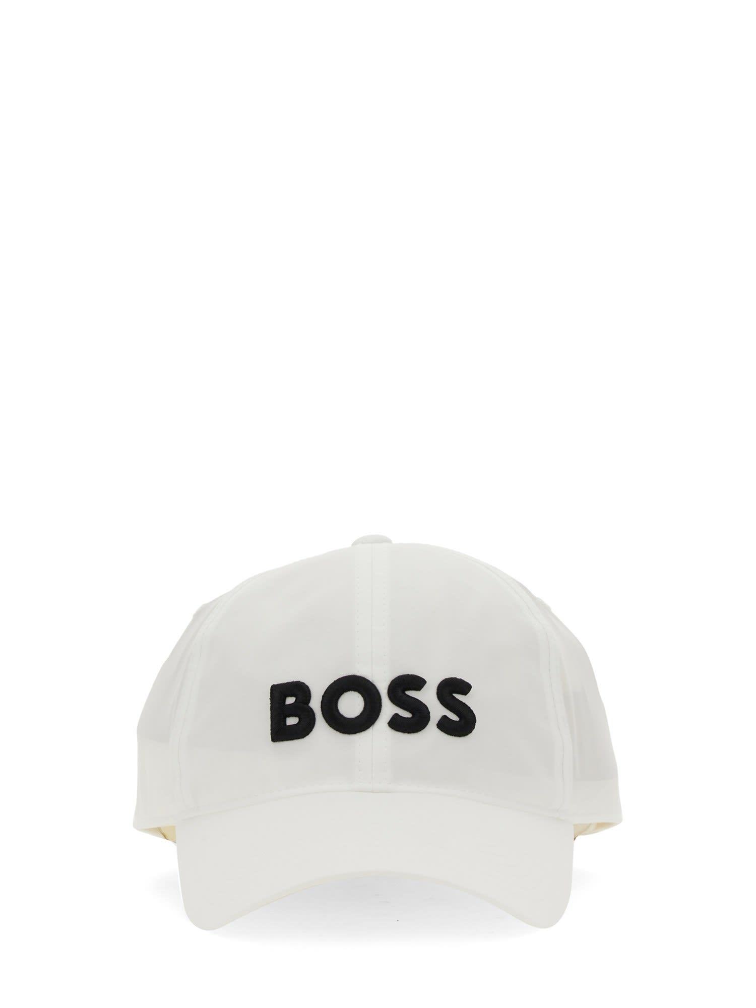Manager Beundringsværdig Rang BOSS by HUGO BOSS Hat With Logo in White for Men | Lyst