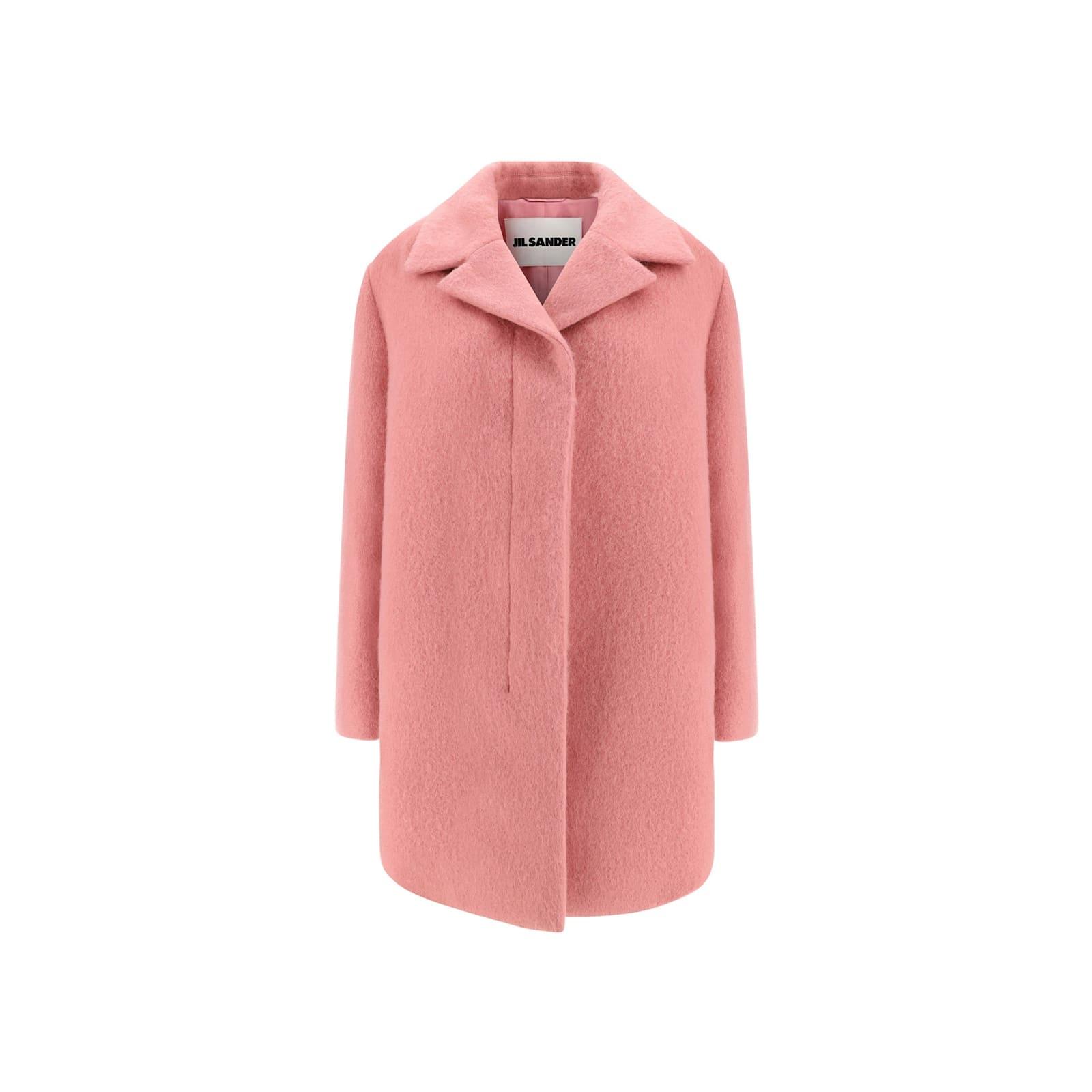 Jil Sander single-breasted Coat | Pink | FARFETCH